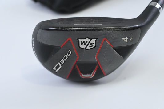 Wilson D300 #4 Hybrid / 22 Degree / Regular Flex Flex Speed Rulz 54