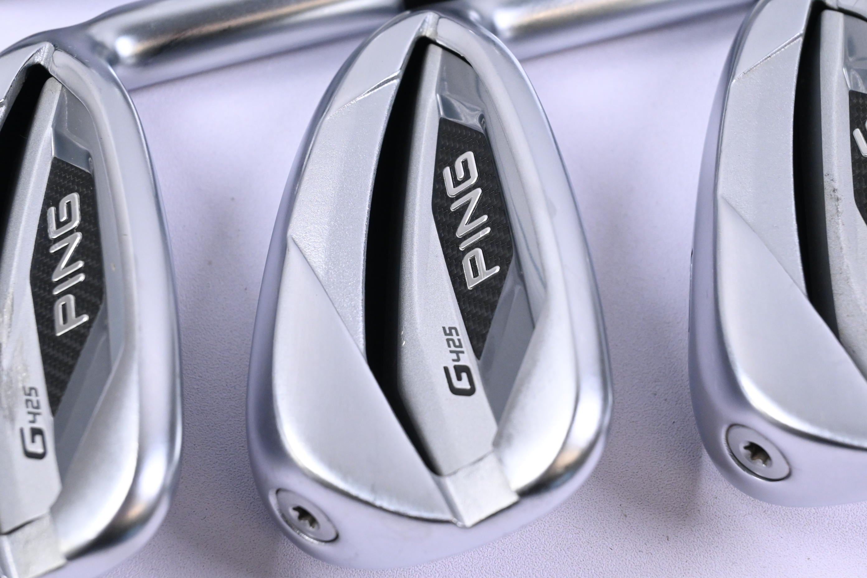 Ping G425 Irons / 5-PW / Blue Dot / Stiff Flex Ping AWT 2.0 Shafts