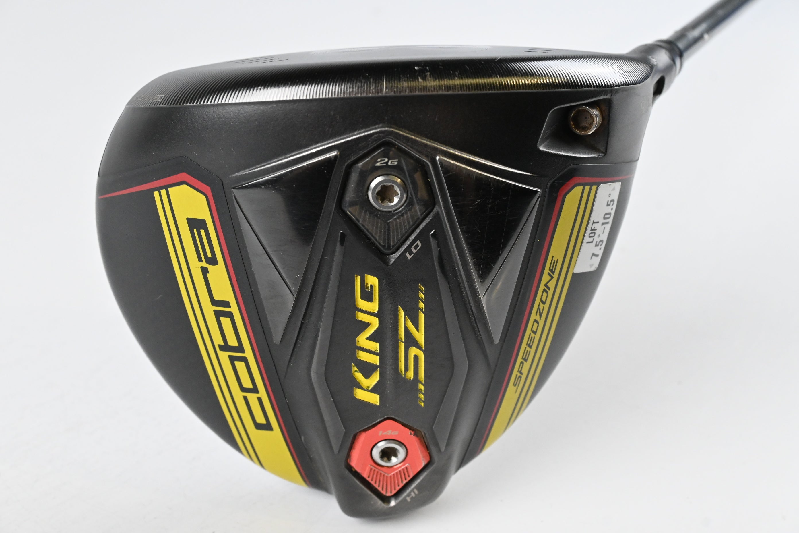Cobra King Speedzone Driver / 9 Degree / Stiff Flex HZRDUS Smoke Black 70 Shaft