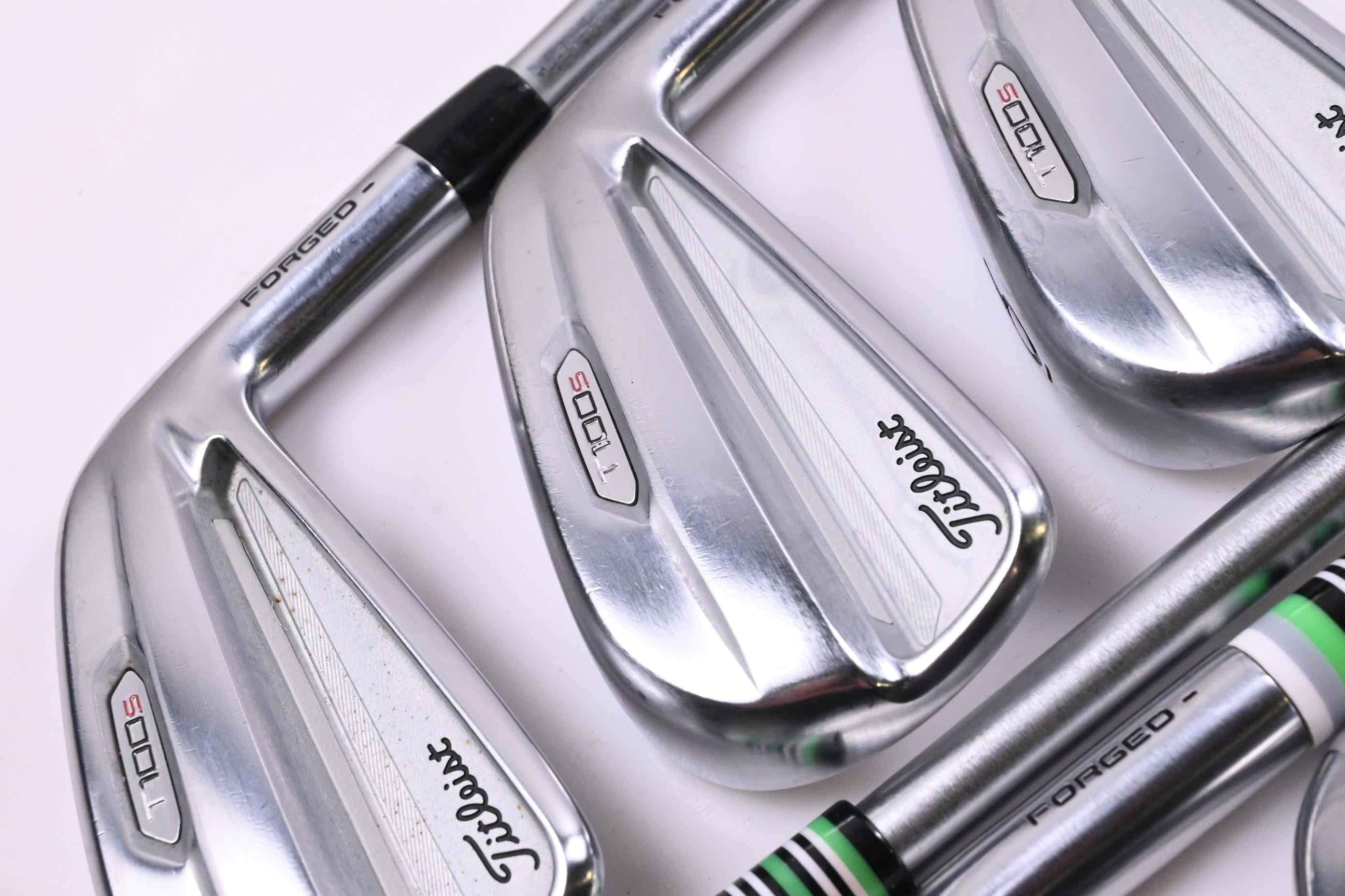 Titleist T100.S 2021 Irons / 4-PW / Stiff Flex KBS Tour C-Taper 120 Shafts