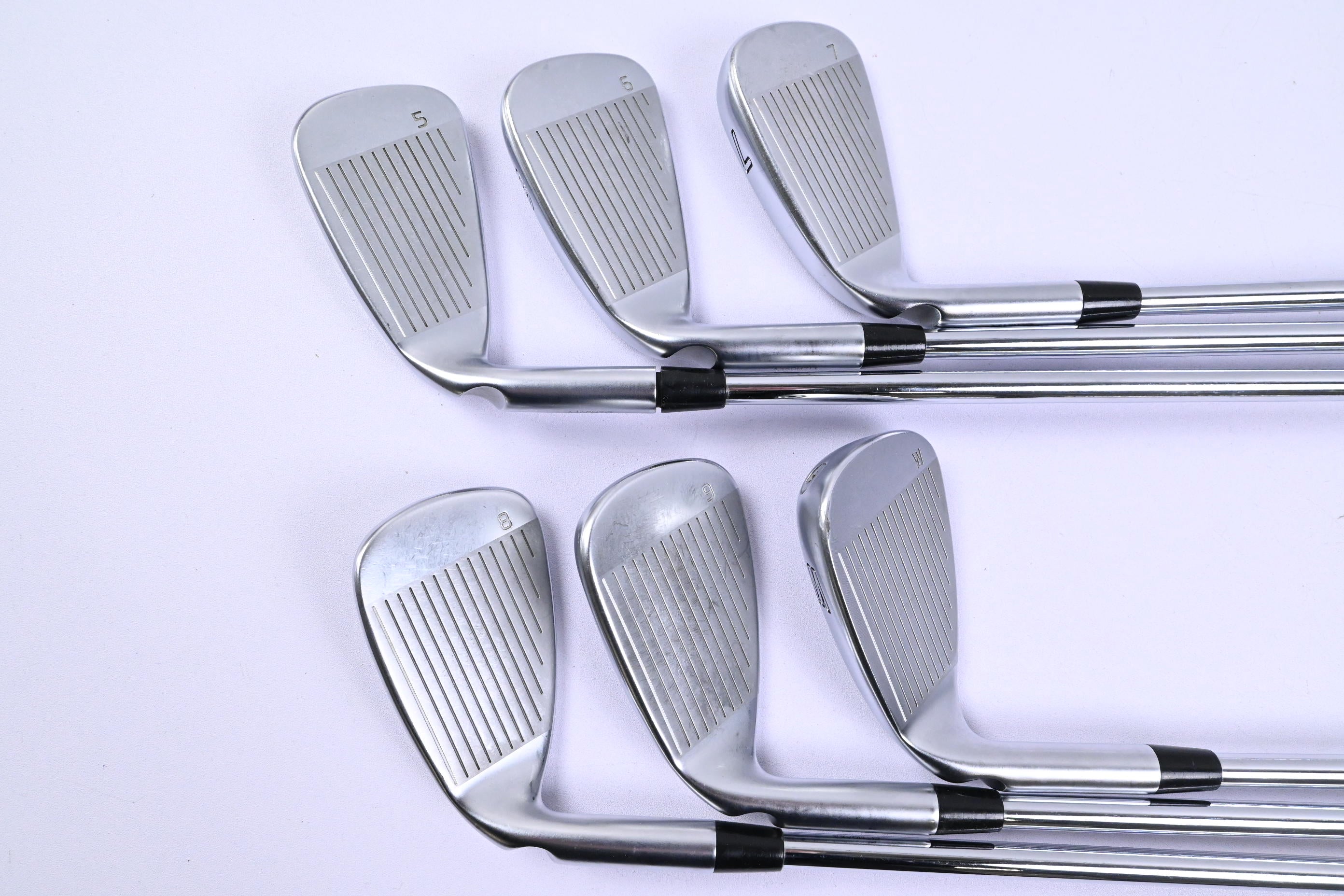 Ping G425 Irons / 5-PW / Blue Dot / Stiff Flex Ping AWT 2.0 Shafts