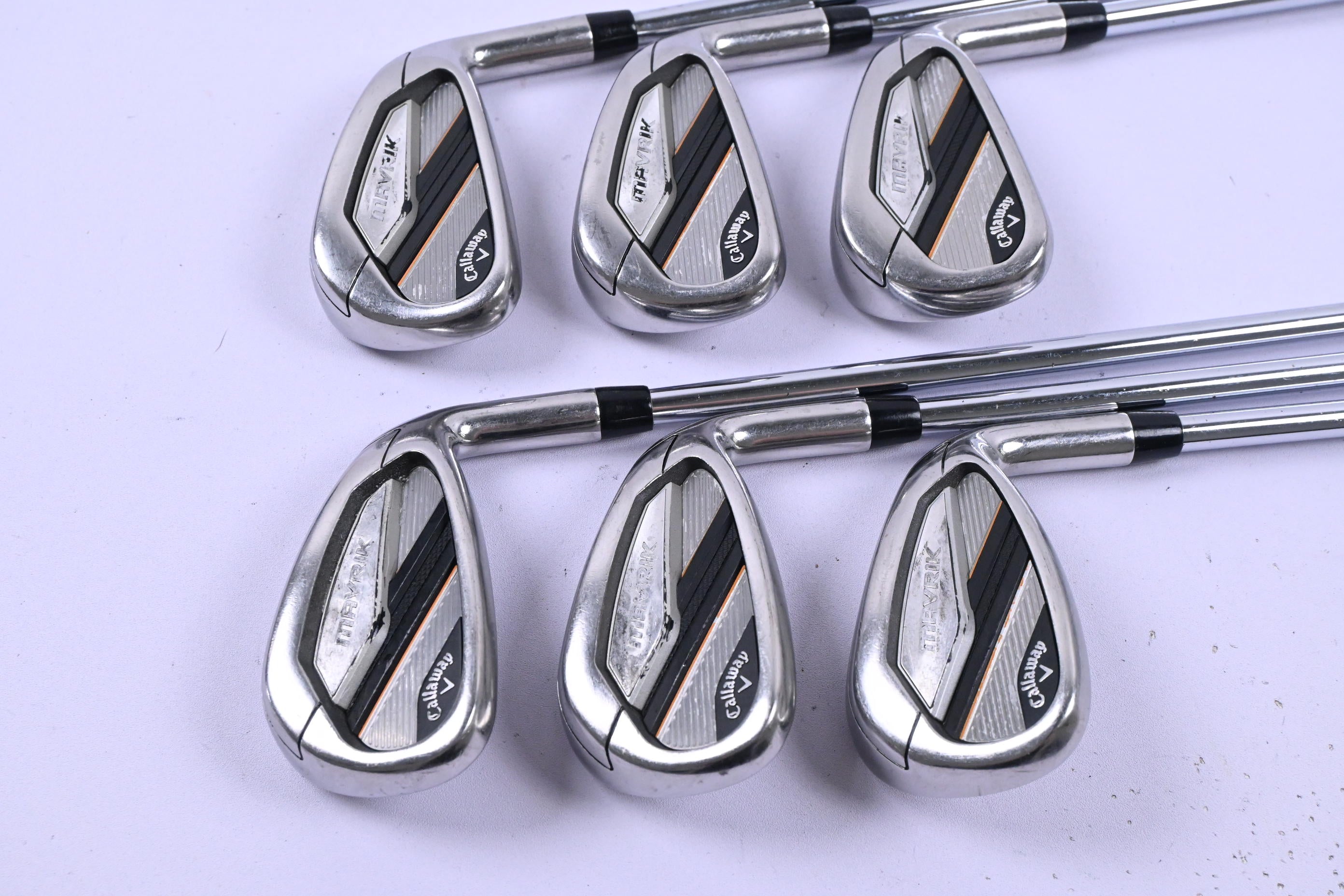 Callaway Mavrik Irons / 5-PW / Stiff Flex True Temper Elevate VSS 95 Shafts