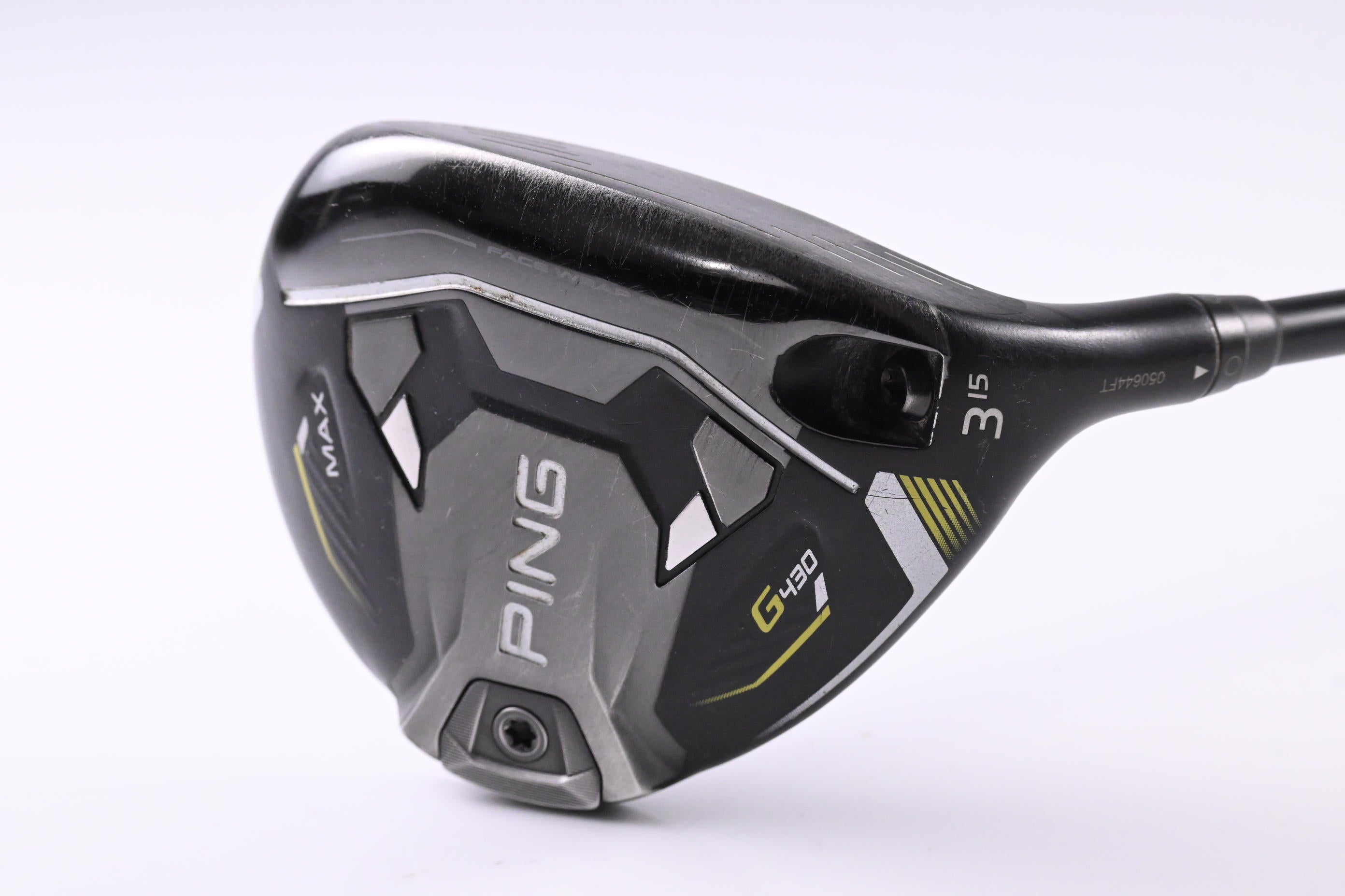 Ping G430 Max #3 Wood / 15 Degree / Stiff Flex Ping Alta CB Black 65 Shaft
