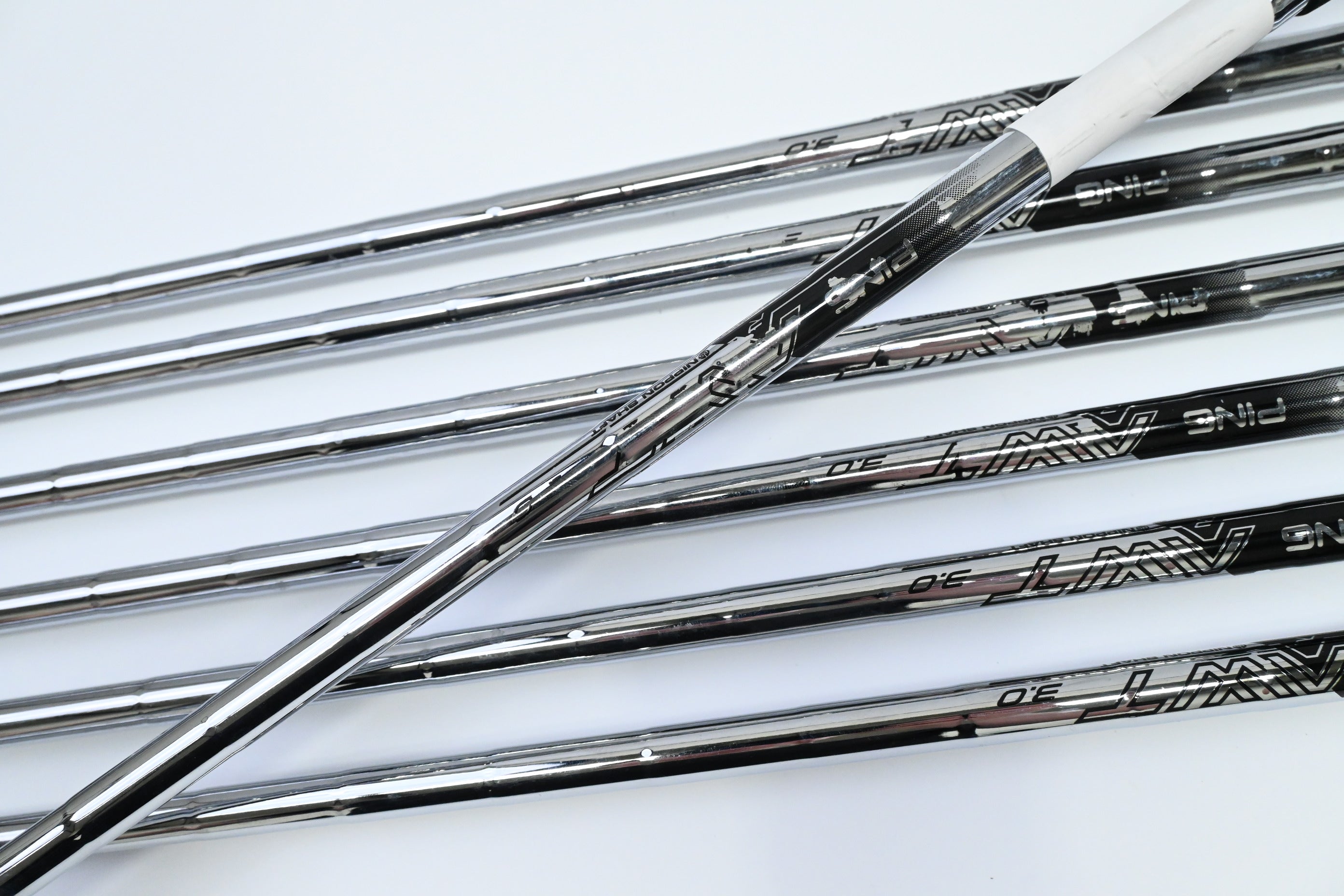 Ping G440 Irons / 6-PW+UW+56° / Blue Dot / Regular Flex Ping AWT 3.0 Shafts