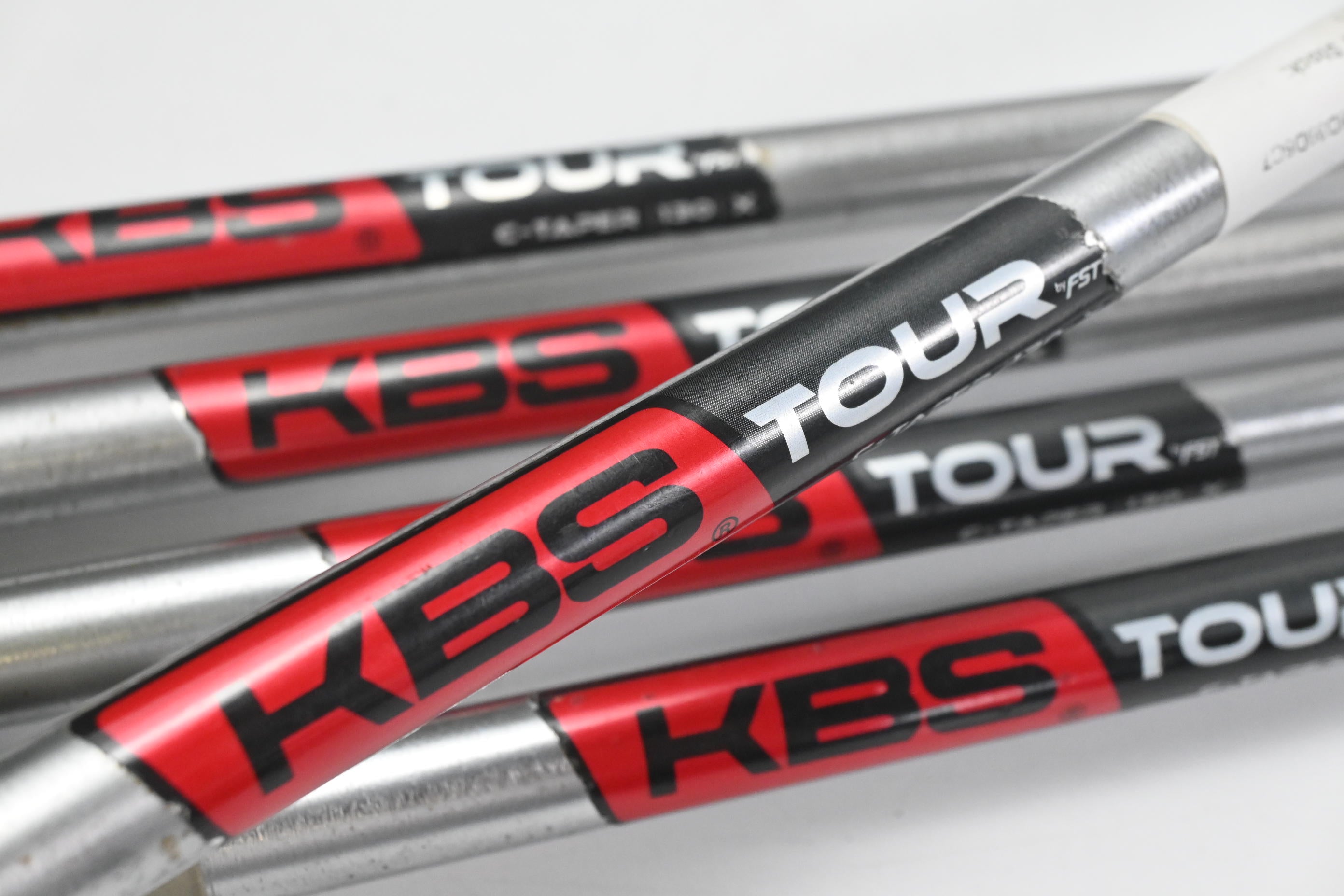 KBS Tour C-Taper 130 Iron Shafts / X-Flex / Set of 5 / .355" Tip