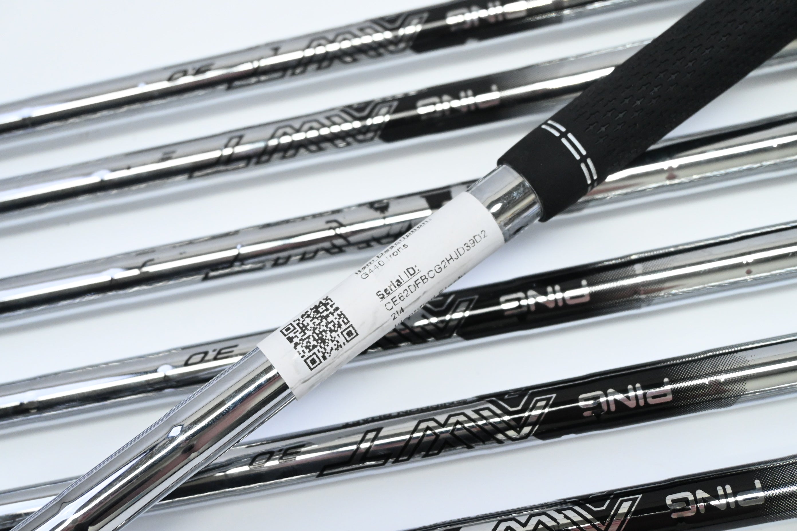 Ping G440 Irons / 6-PW+UW+56° / Blue Dot / Regular Flex Ping AWT 3.0 Shafts