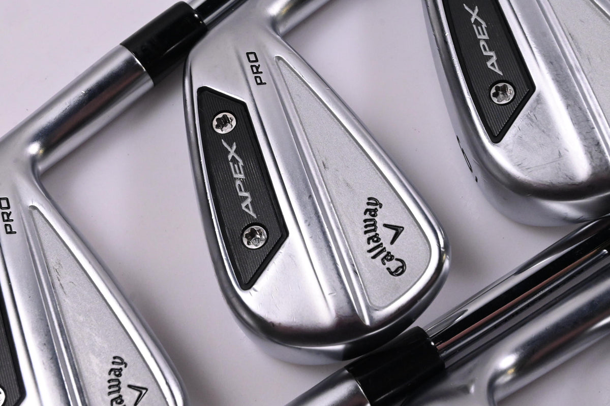 Callaway Apex Pro 24 Irons / 4-PW / Stiff Flex AMT Black S300 Shafts