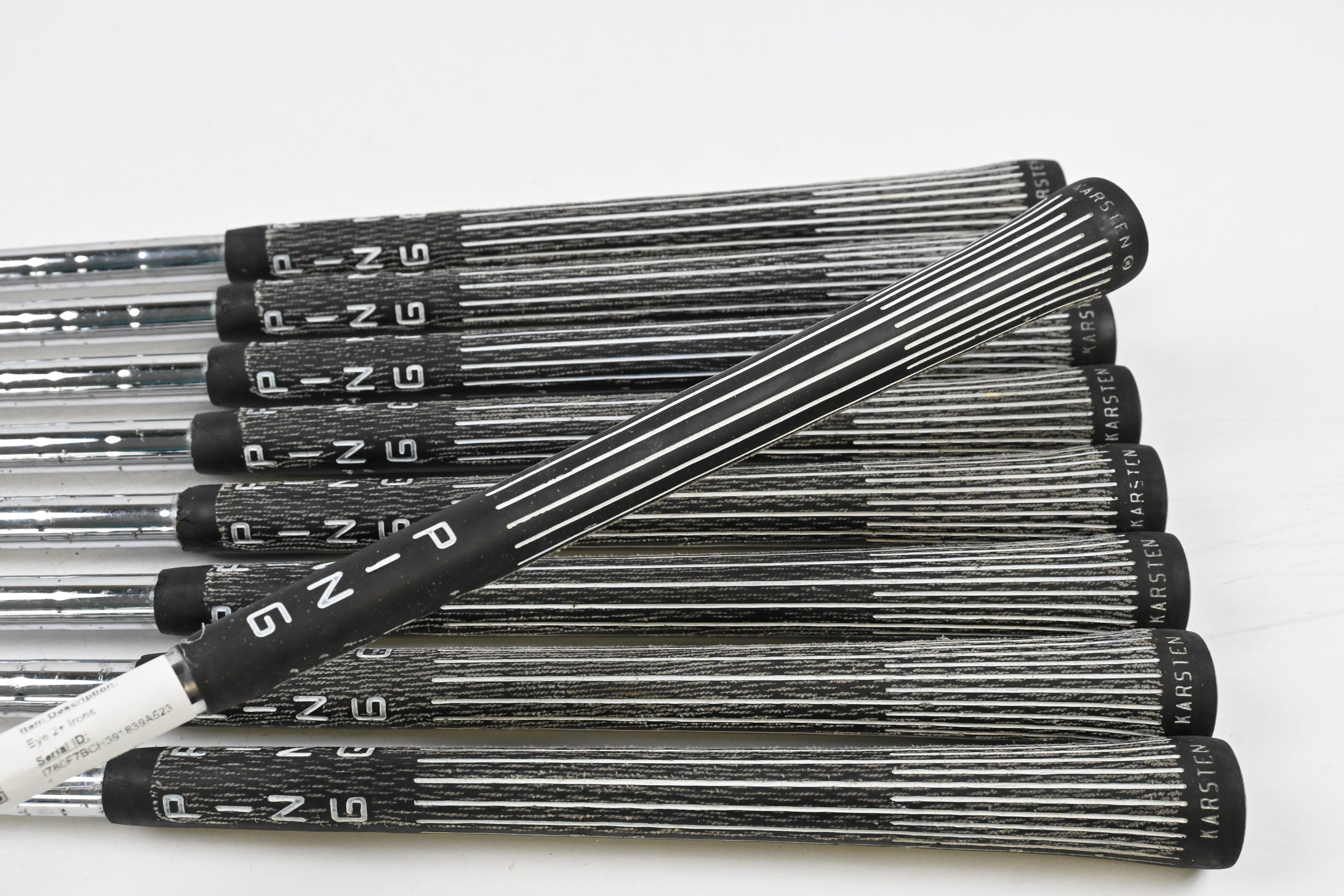 Ping Eye 2+ Irons / 3-PW+SW / Blue Dot / Stiff Flex Ping Karsten Shafts