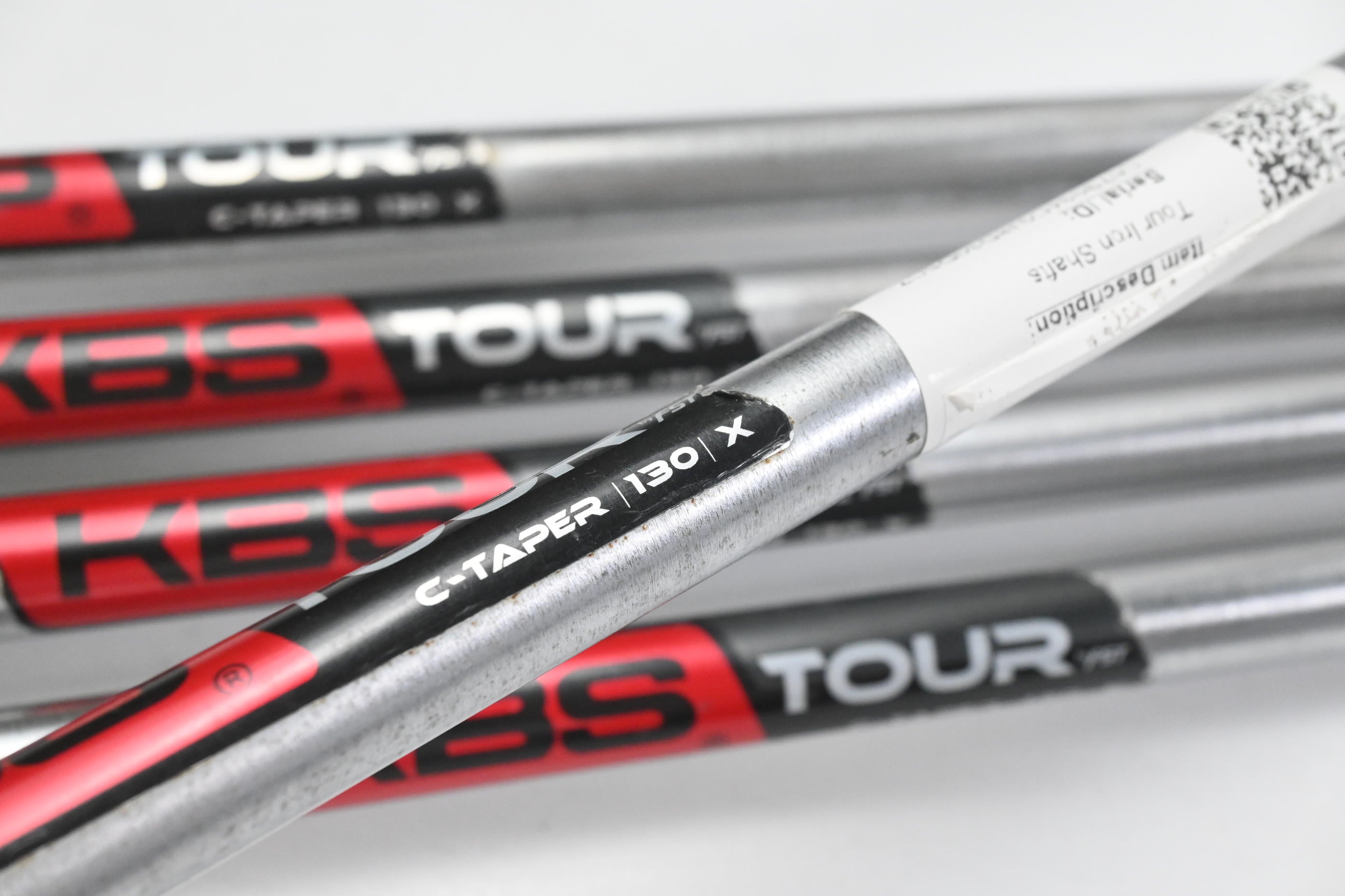 KBS Tour C-Taper 130 Iron Shafts / X-Flex / Set of 5 / .355" Tip