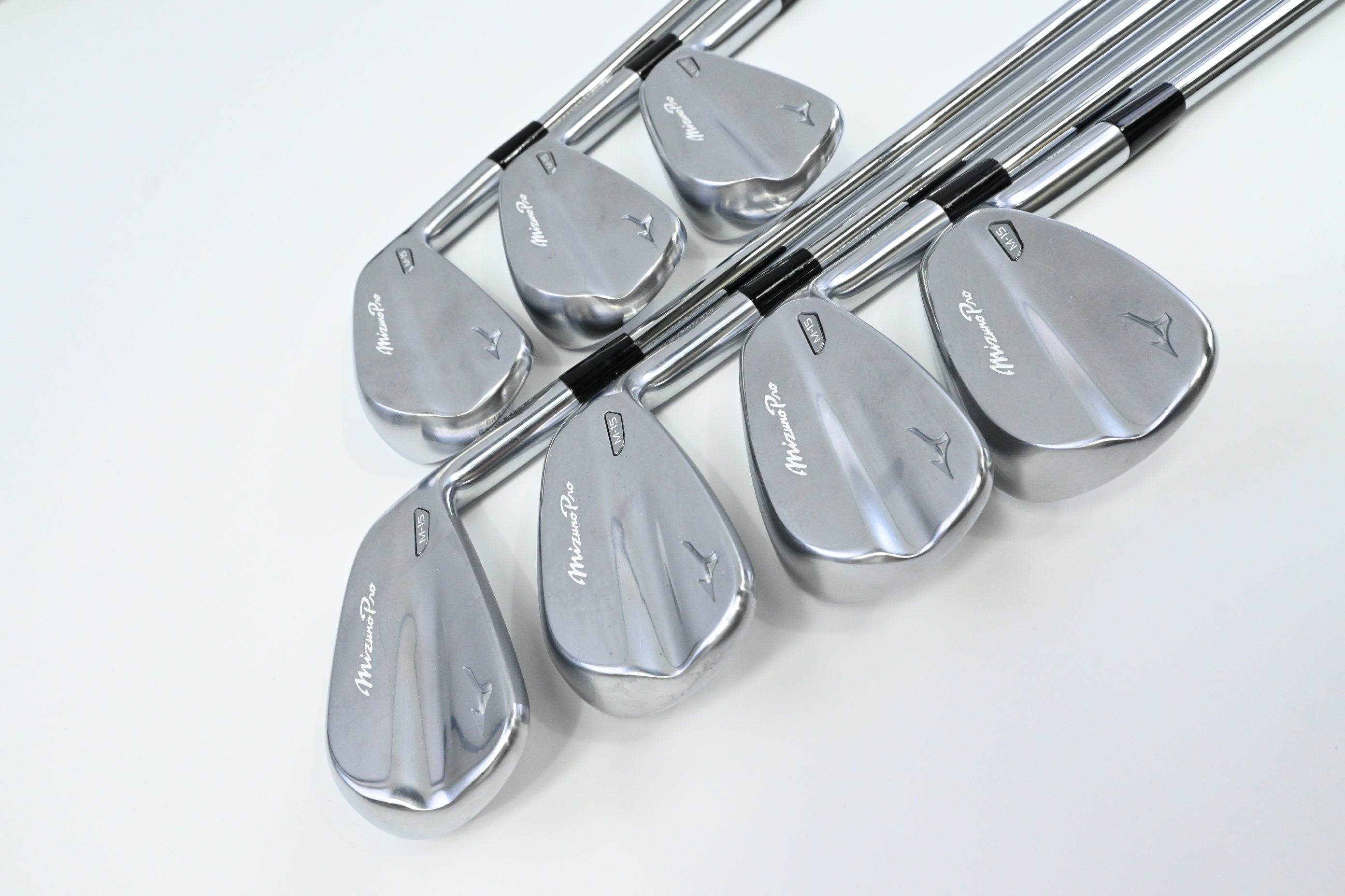 Mizuno M-15 Irons / 4-PW / Regular Plus Flex Project X LZ 115 Shafts