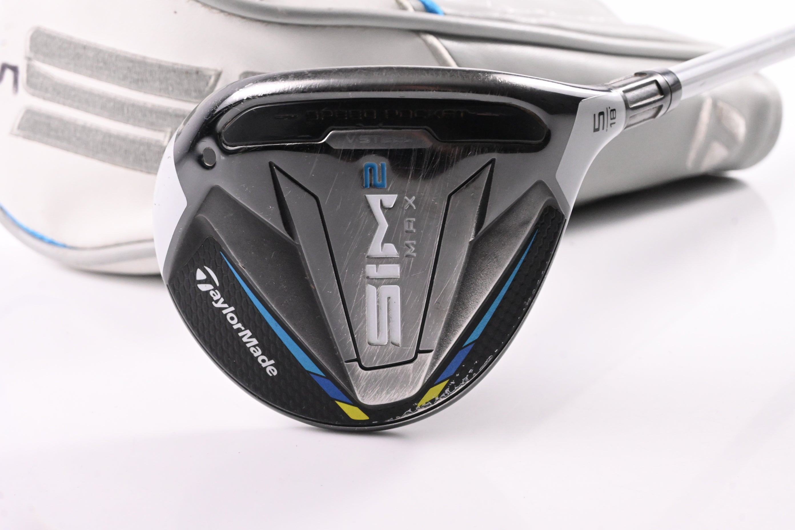 Ladies Taylormade SIM2 Max #5 Wood / 18 Degree / Ladies Flex Aldila NV 45 Shaft