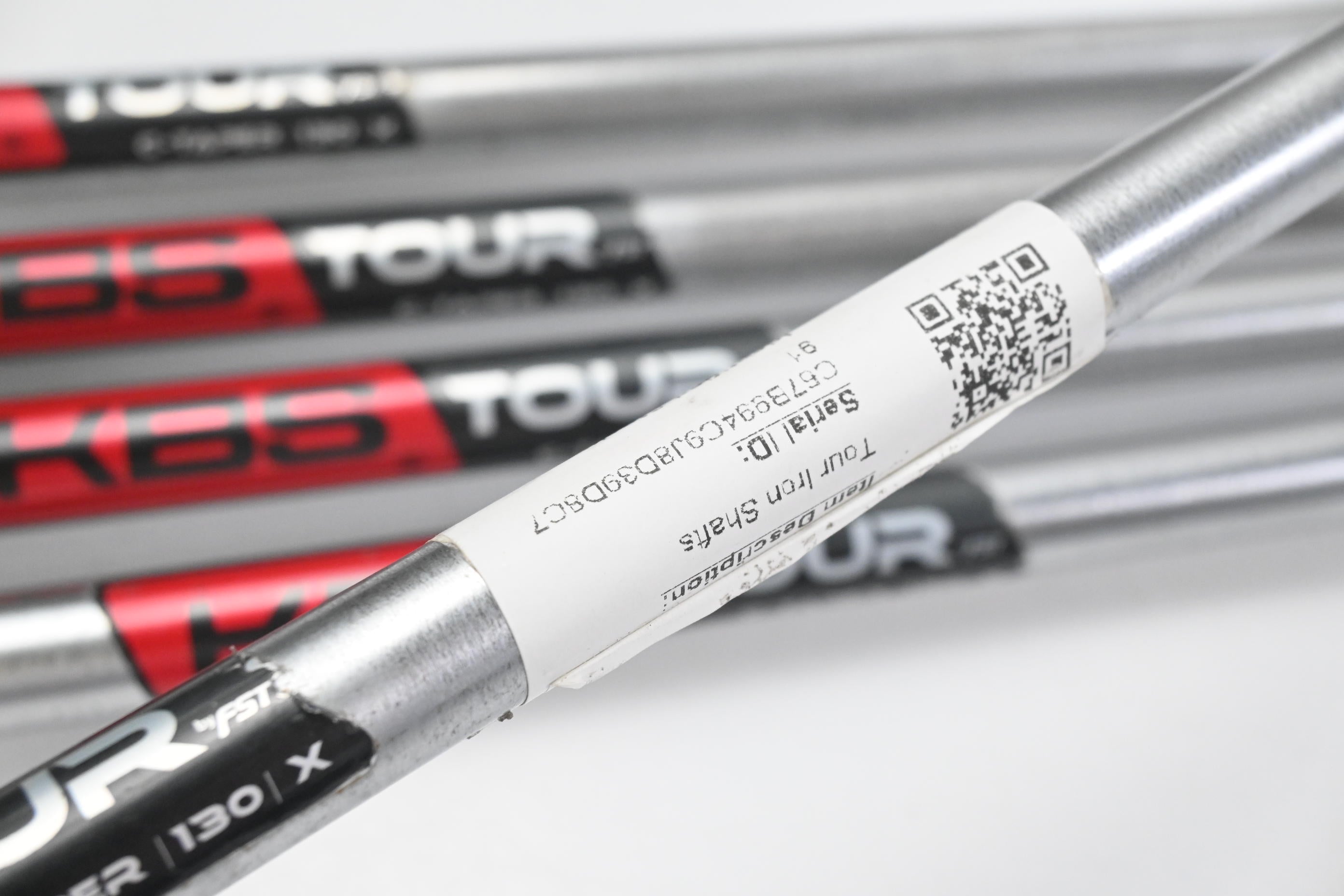 KBS Tour C-Taper 130 Iron Shafts / X-Flex / Set of 5 / .355" Tip