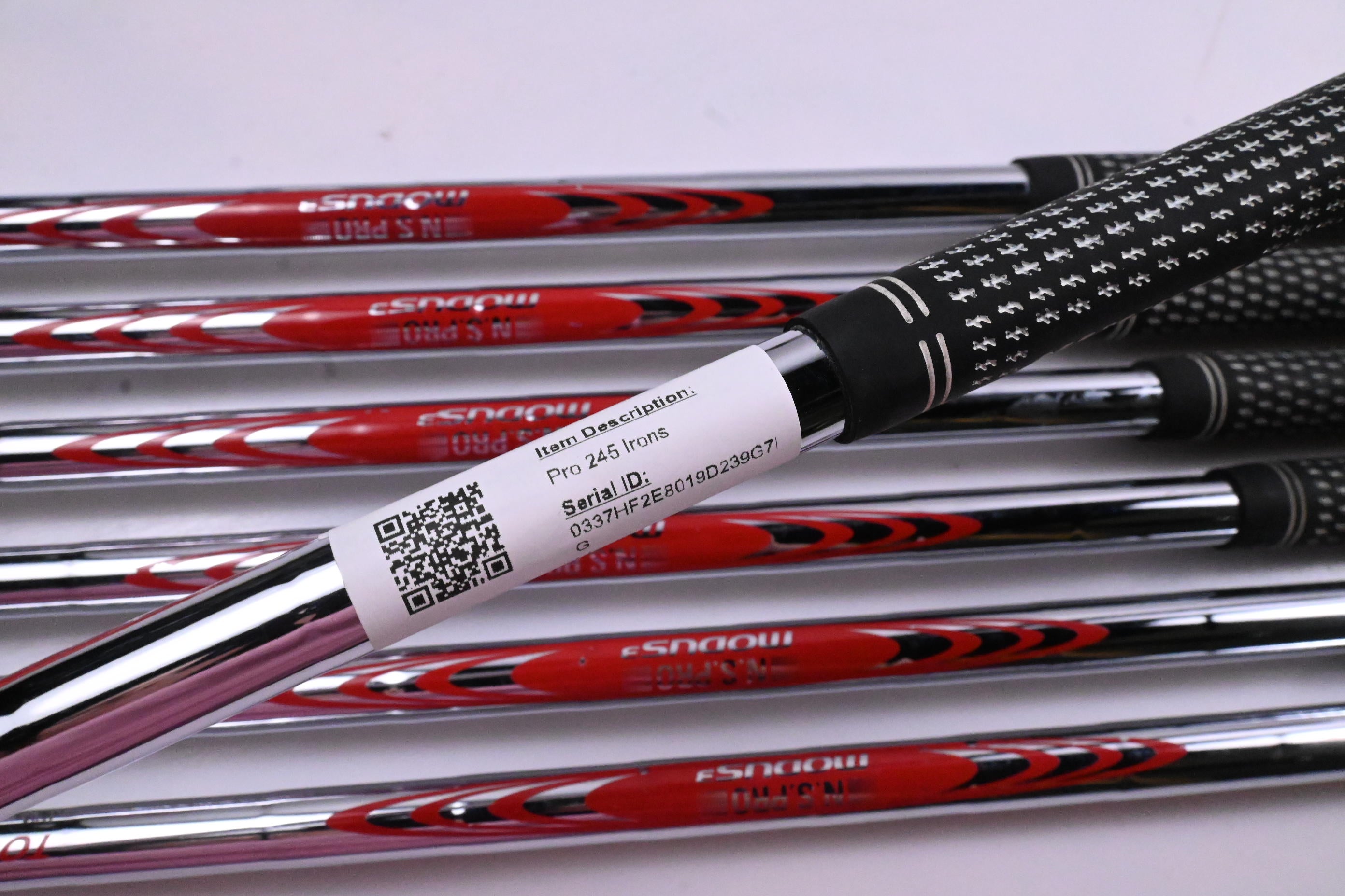 Mizuno Pro 245 Irons / 4-PW / Stiff Flex N.S.Pro Modus³ Tour 105 Shafts