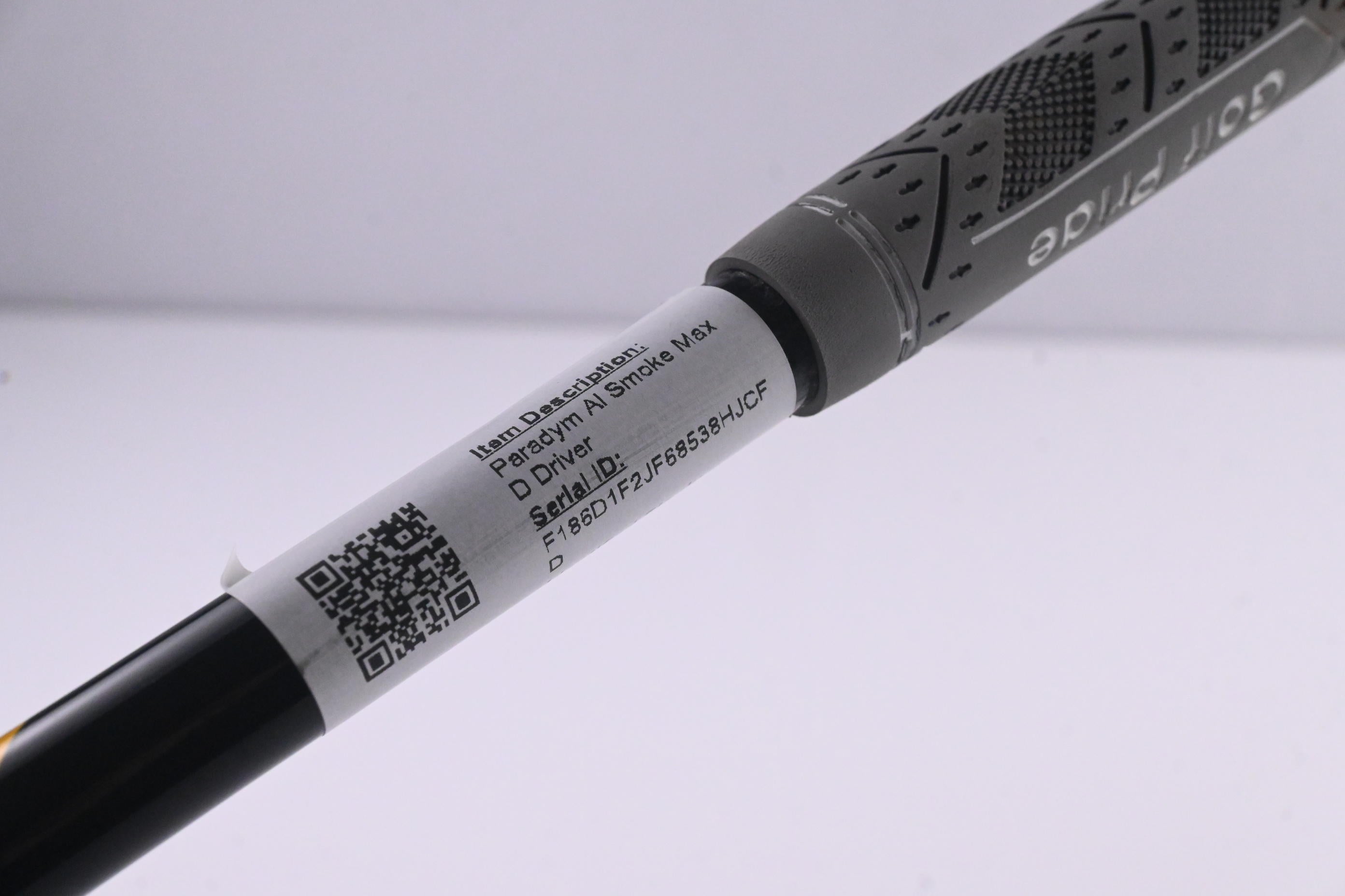 Callaway Paradym Ai Smoke Max D Driver / 10.5 Degree / Stiff Flex HZRDUS Black