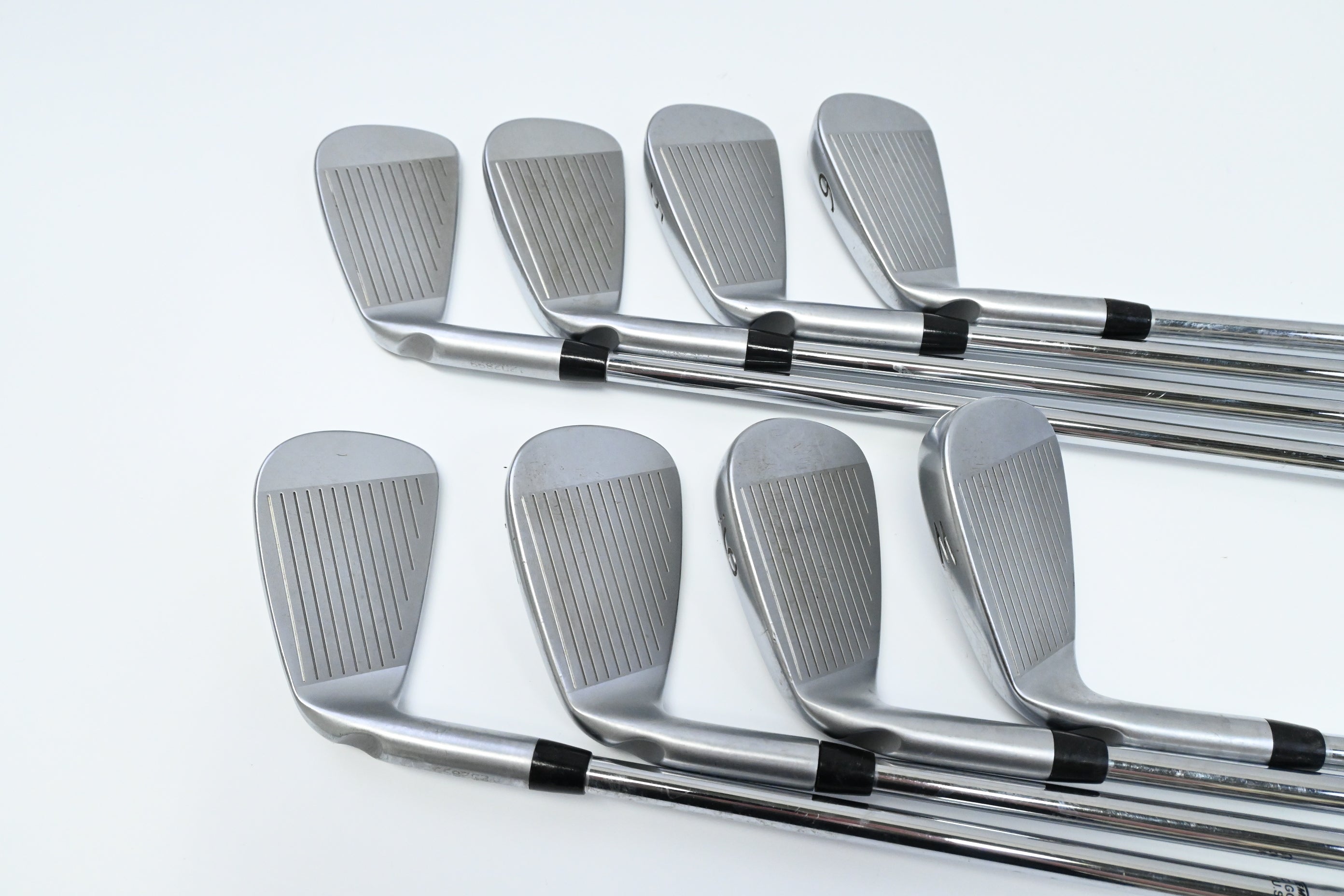 Ping S55 Irons / 3-PW / Green Dot / Stiff Flex Dynamic Gold S300 Shafts
