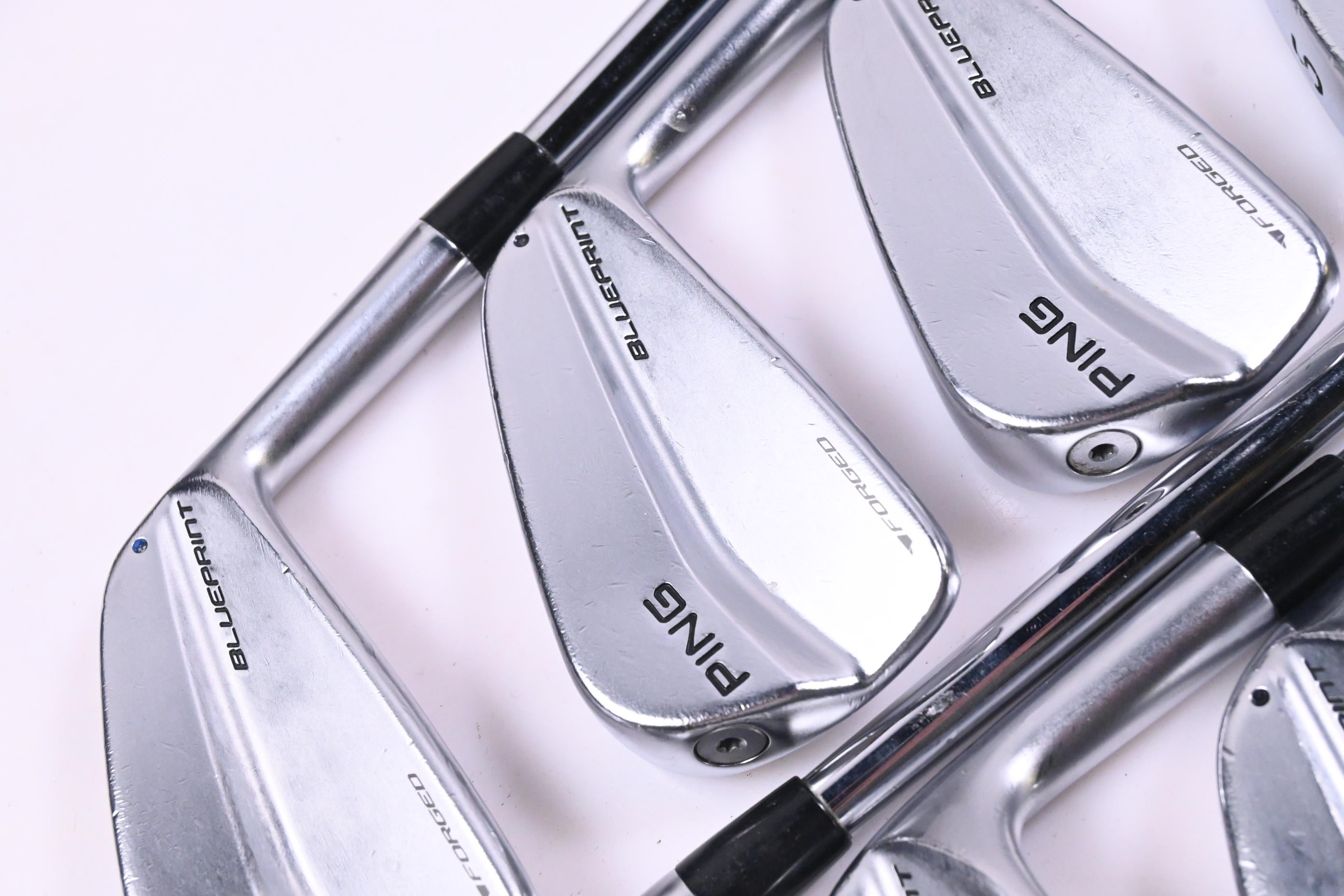 Ping Blueprint Irons / 3-PW / Black Dot / X-Flex Dynamic Gold 120 X100 Shafts