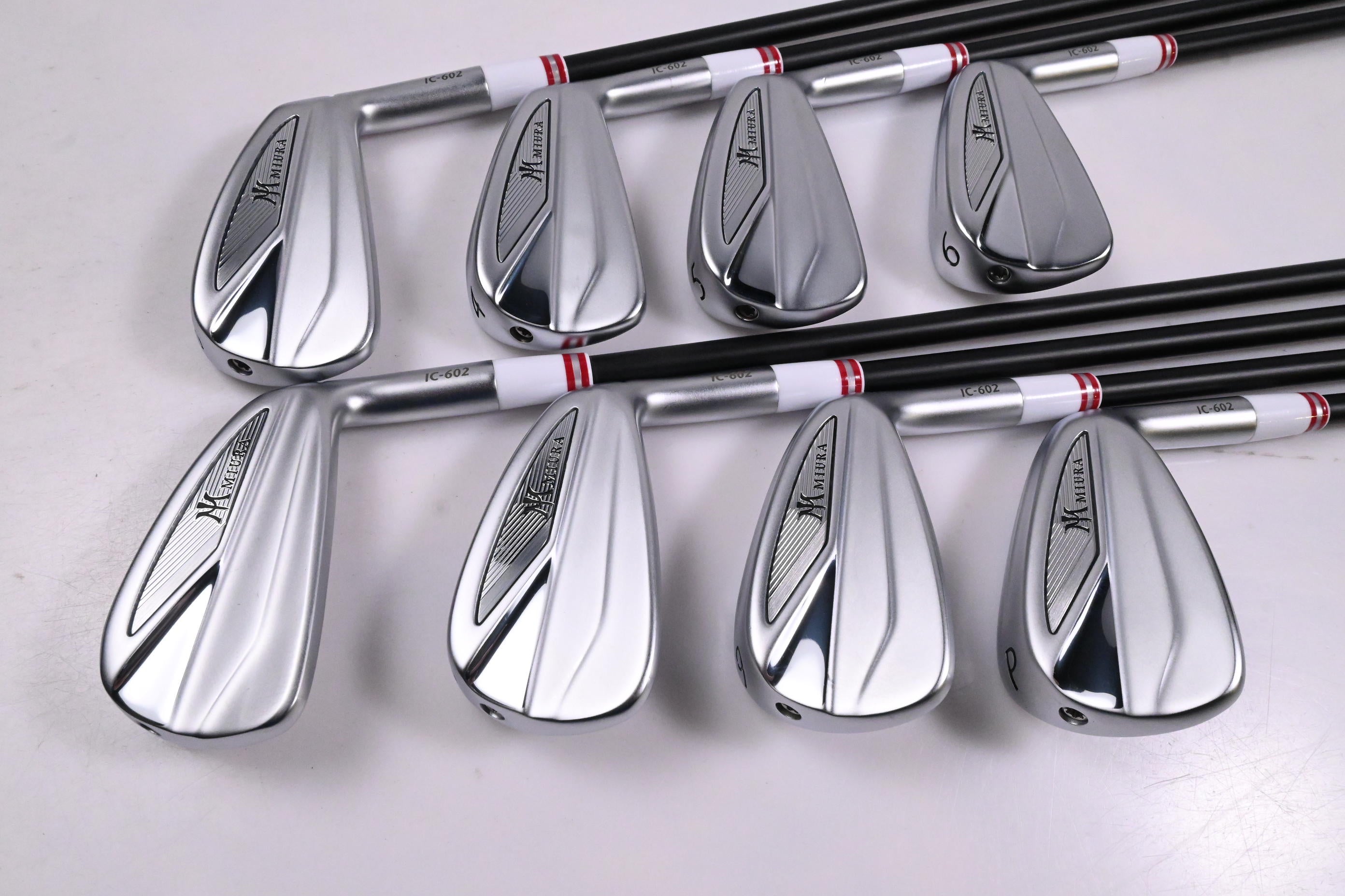 Miura IC-602 Irons / 3-PW / Stiff Flex KBS TGI 80 Shafts