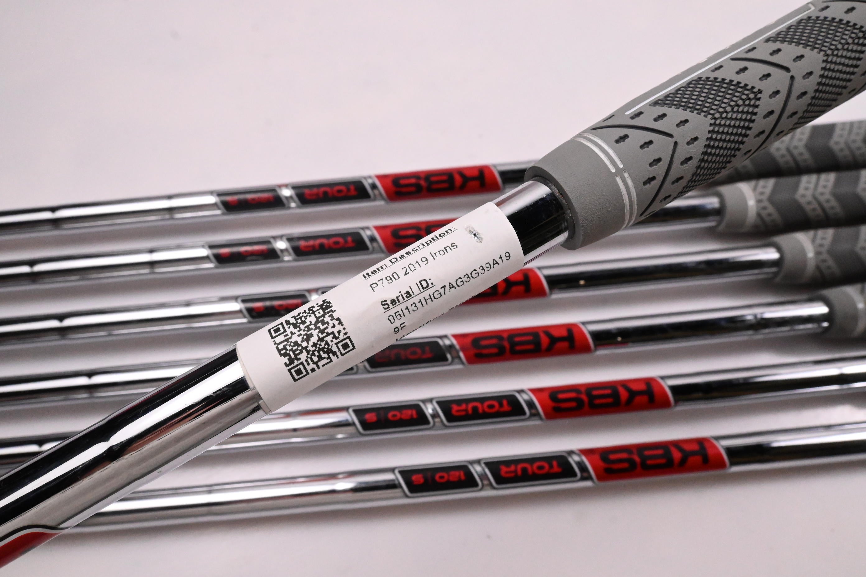 Taylormade P790 2019 Irons / 4-PW / Stiff Flex KBS Tour 120 Shafts