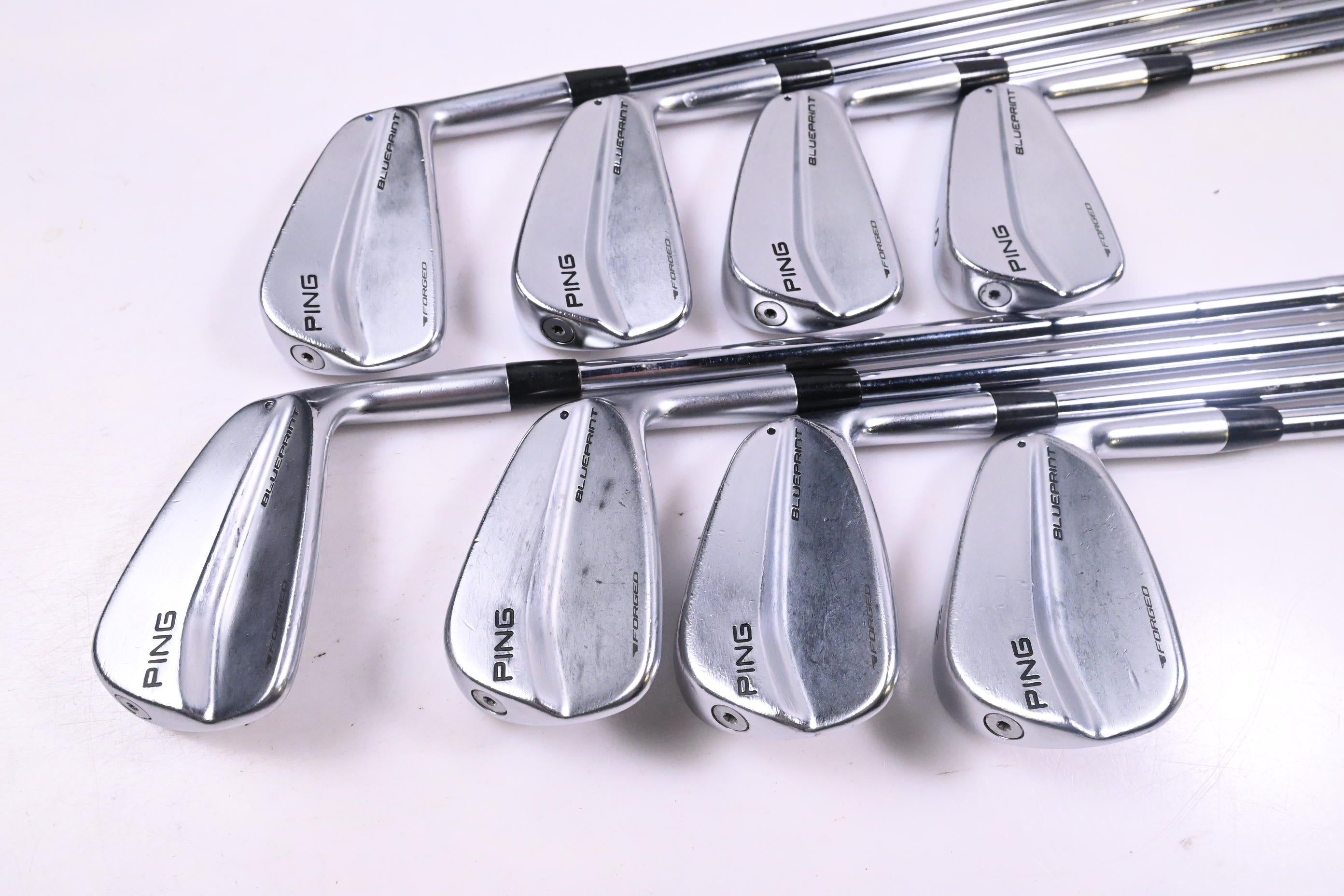 Ping Blueprint Irons / 3-PW / Black Dot / X-Flex Dynamic Gold 120 X100 Shafts