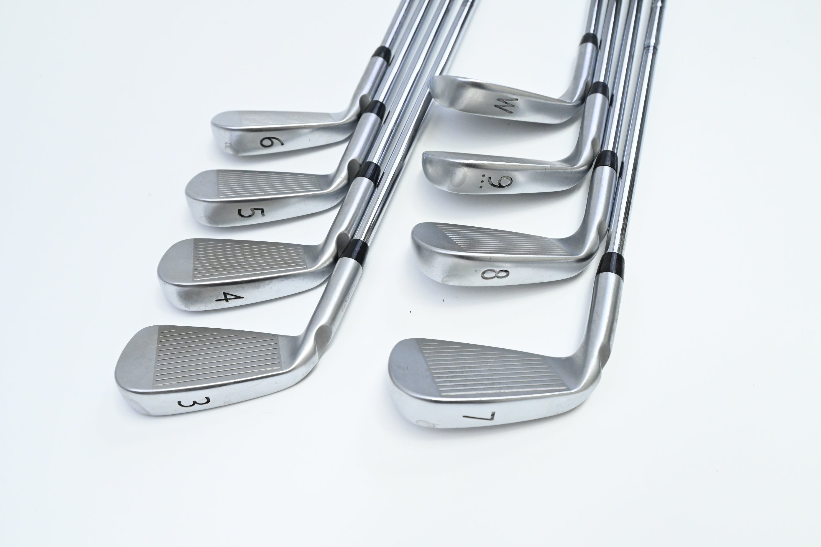 Ping S55 Irons / 3-PW / Green Dot / Stiff Flex Dynamic Gold S300 Shafts