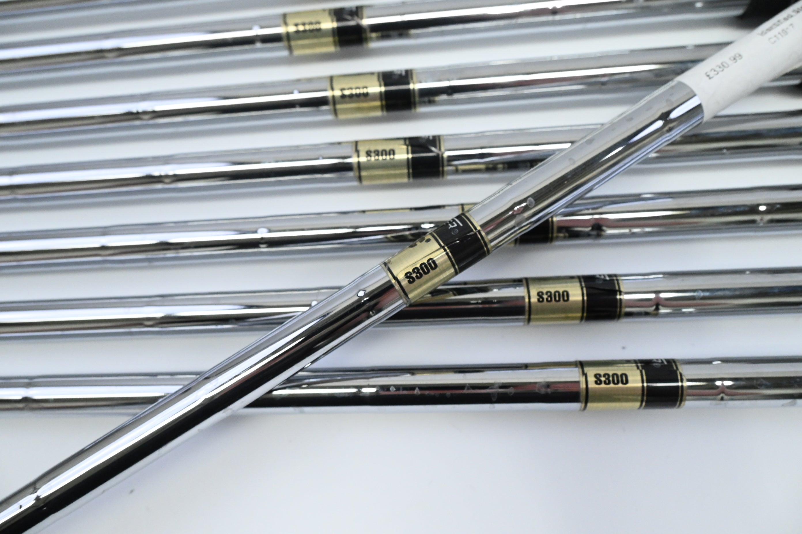 Ping S55 Irons / 3-PW / Green Dot / Stiff Flex Dynamic Gold S300 Shafts