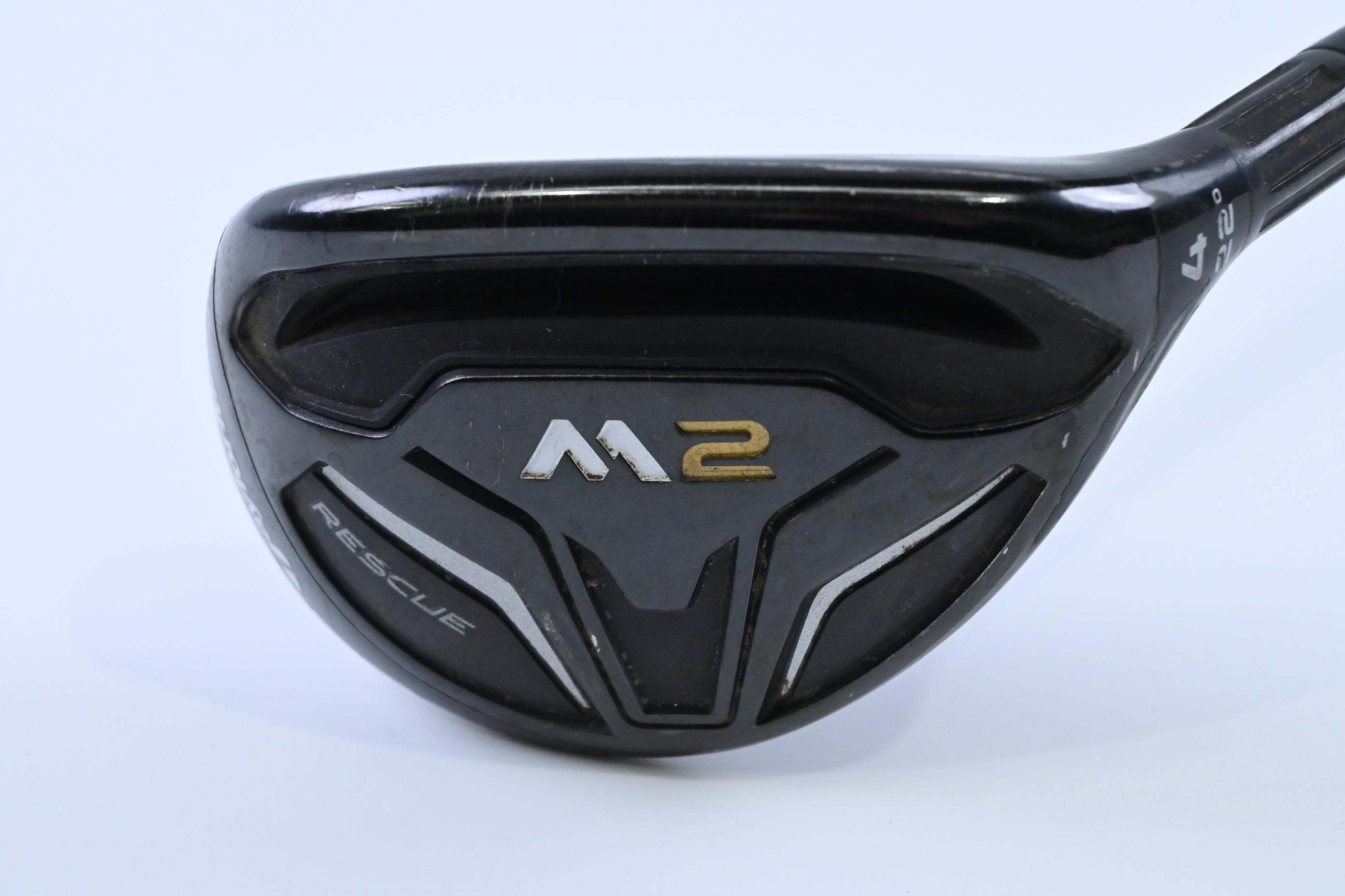 Taylormade M2 2016 #4 Hybrid / 22 Degree / Stiff Flex Taylormade M2 Reax 75