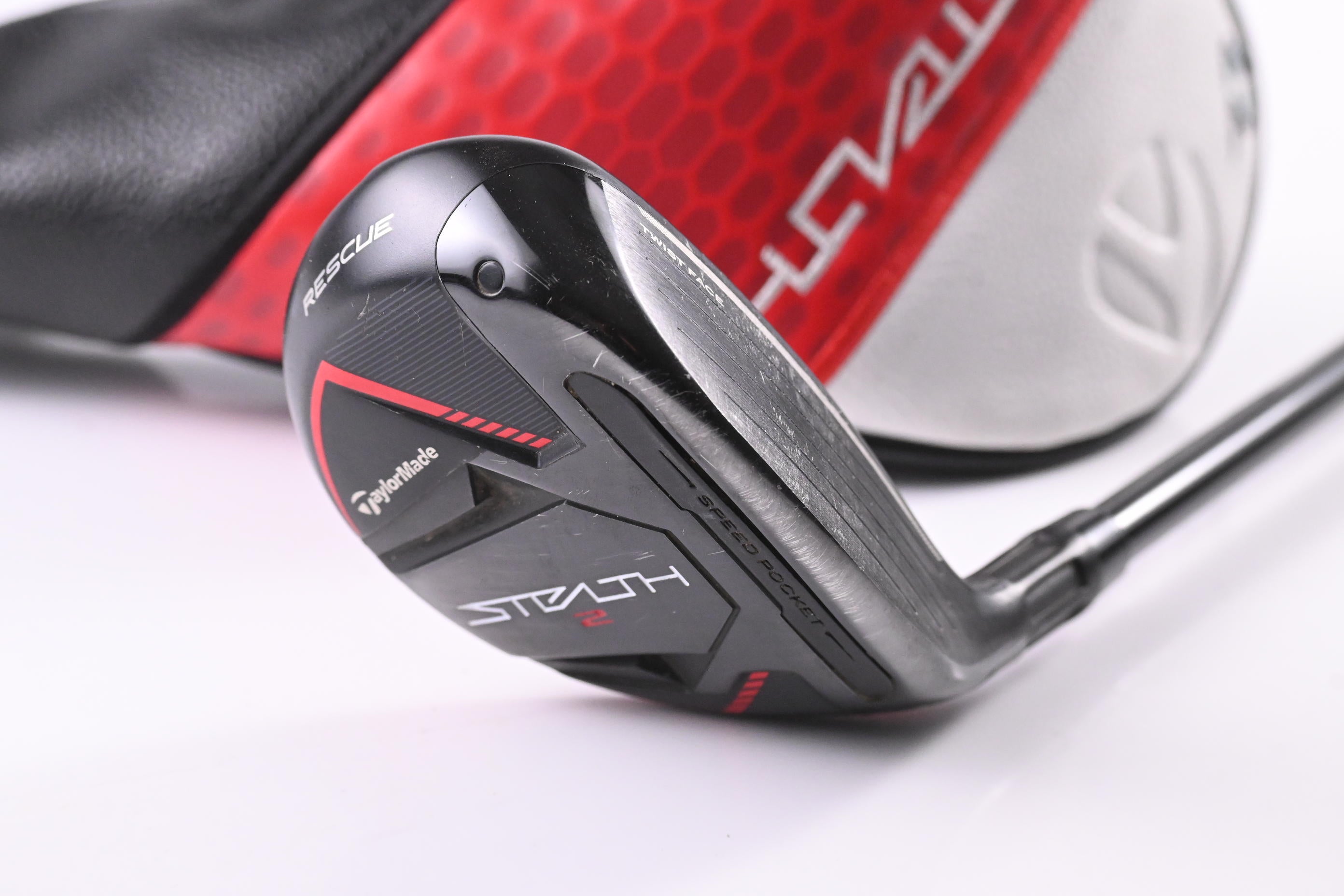 Taylormade Stealth 2 #4 Hybrid / 22 Degree / Regular Flex Fujikura Ventus TR Red