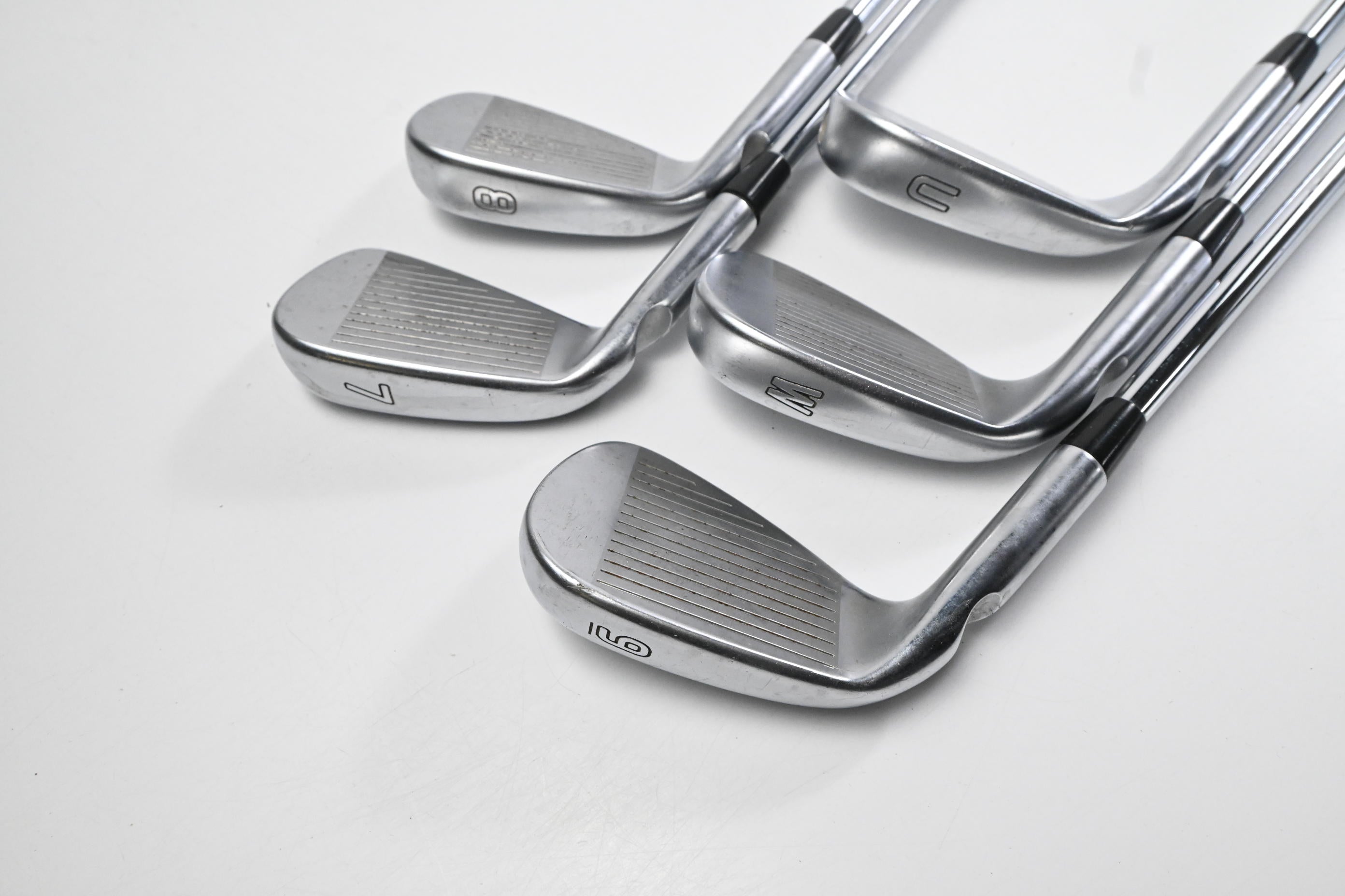 Ping i500 Irons / 7-PW+GW / Blue Dot / Regular Flex Ping AWT 2.0 Shafts