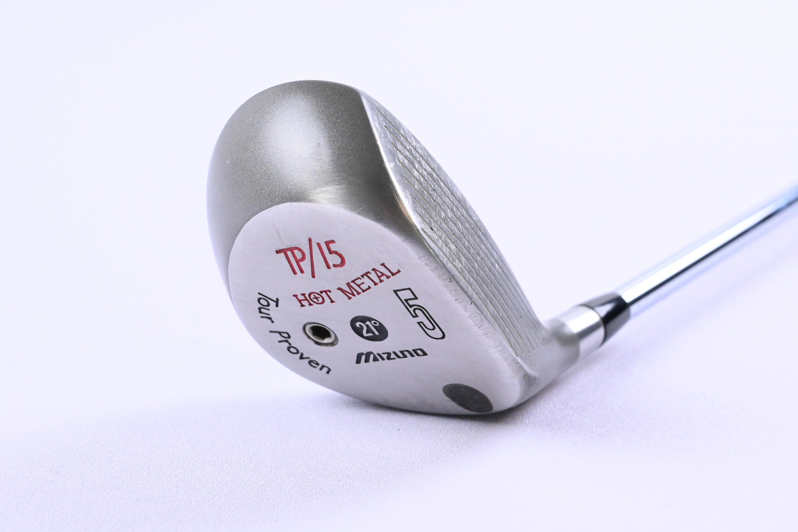 Mizuno TP/15 Hot Metal #5 Wood / 21 Degree / Stiff Flex Dynamic Gold R400U