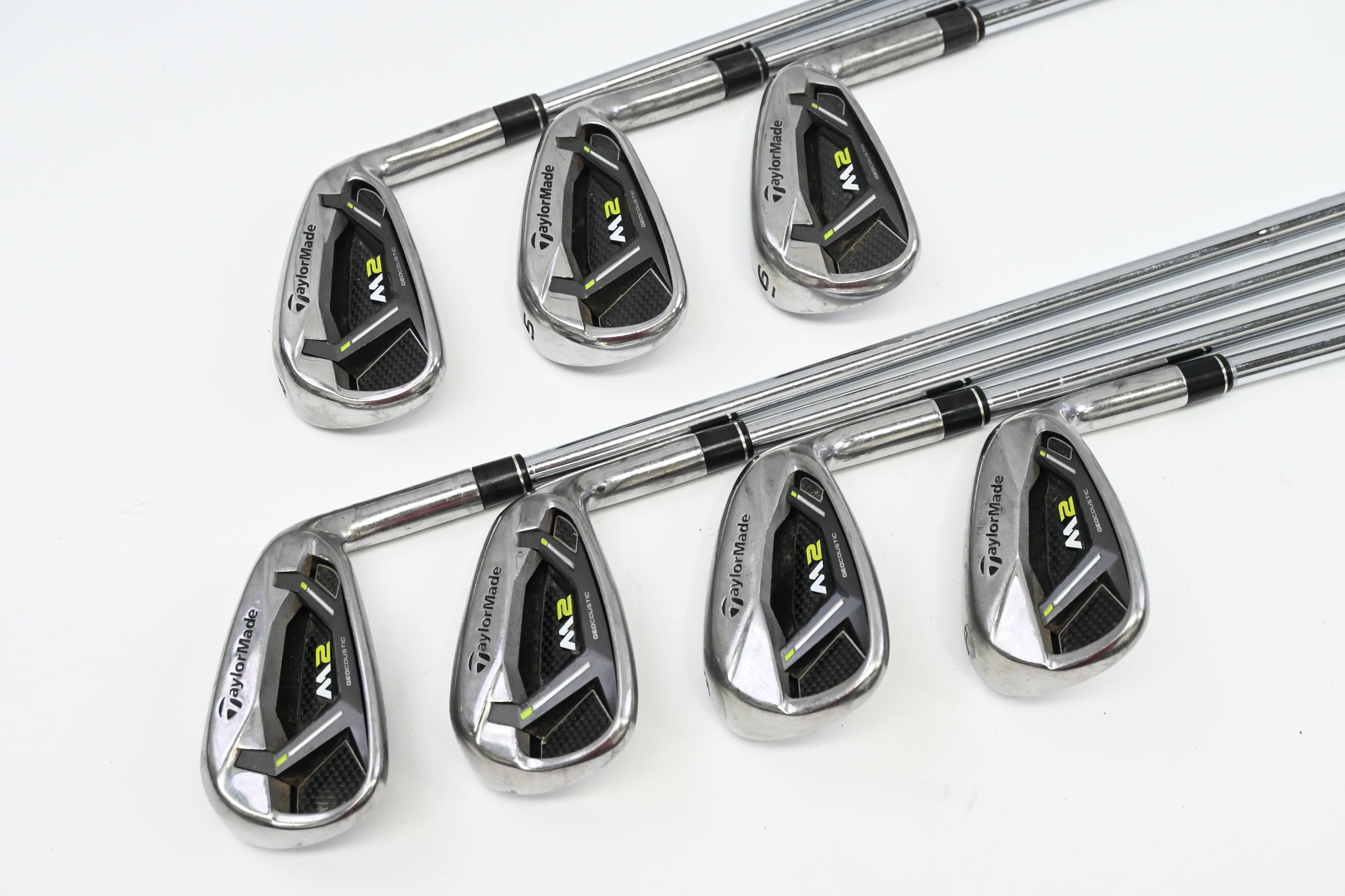 Taylormade M2 2017 Irons / 4-PW / Regular Flex Steel Shafts