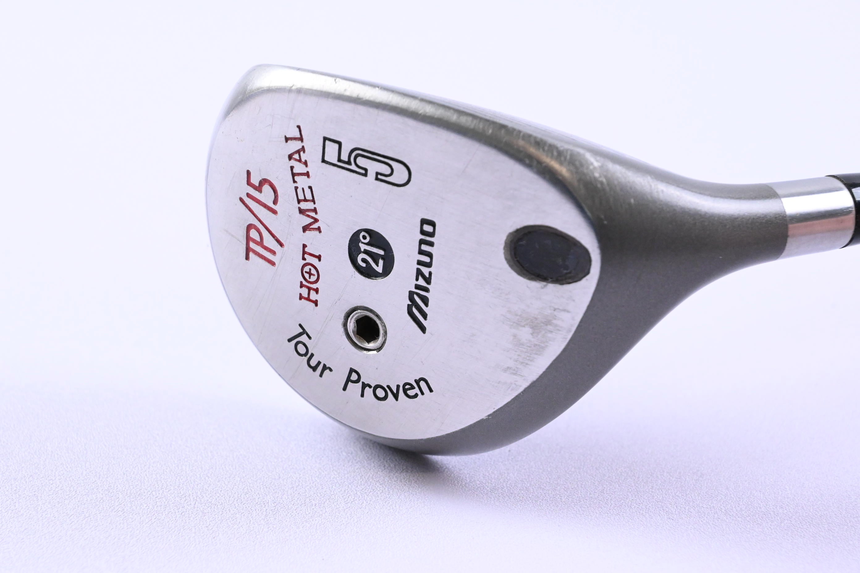 Mizuno TP/15 Hot Metal #5 Wood / 21 Degree / Stiff Flex Dynamic Gold R400U