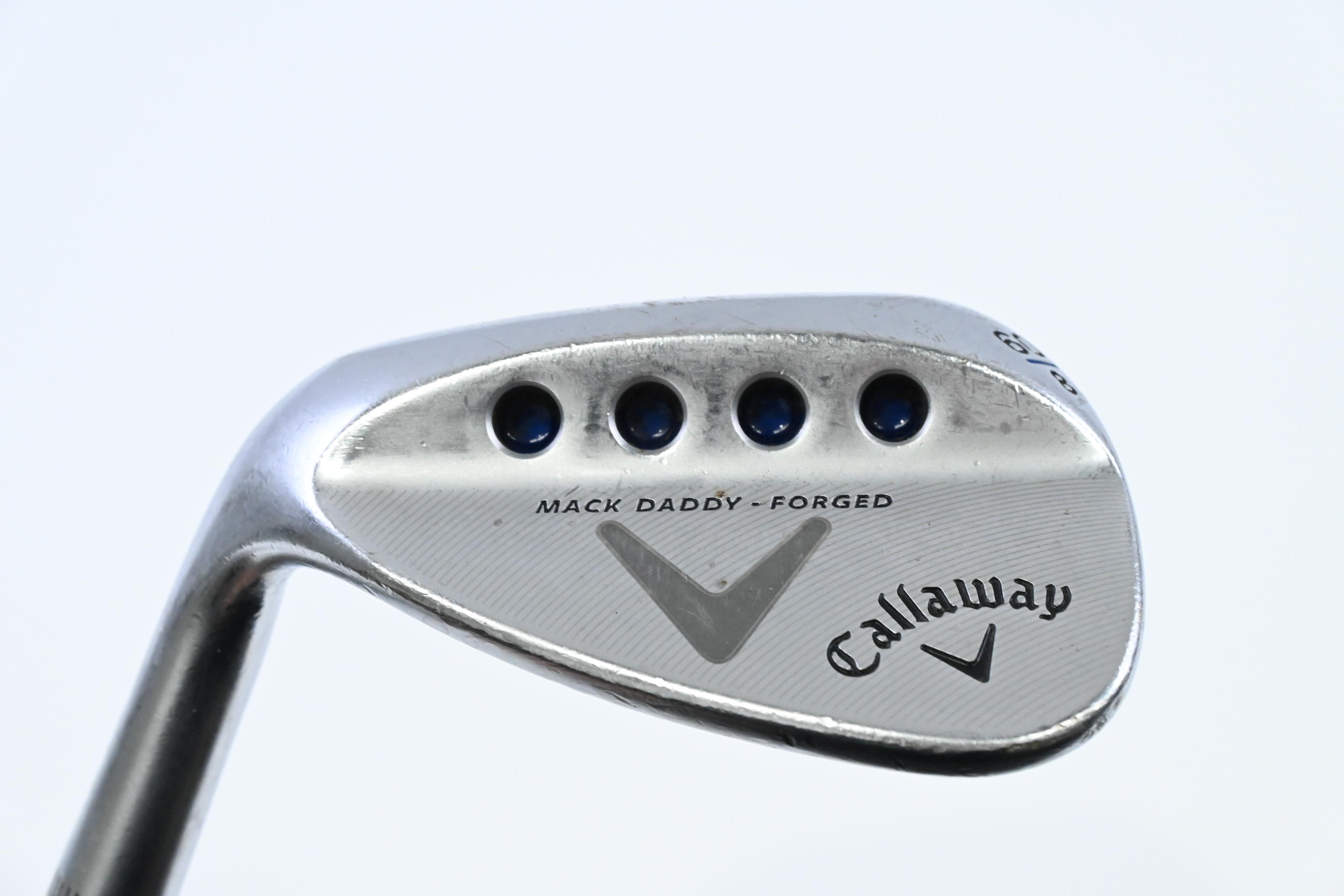 Left Hand Callaway Mack Daddy Forged Lob Wedge / 60 Degree / Stiff Flex KBS Tour
