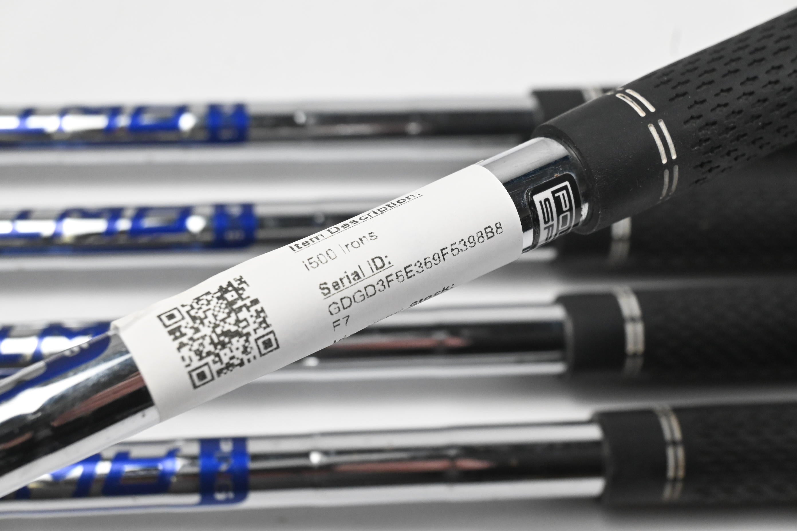 Ping i500 Irons / 7-PW+GW / Blue Dot / Regular Flex Ping AWT 2.0 Shafts