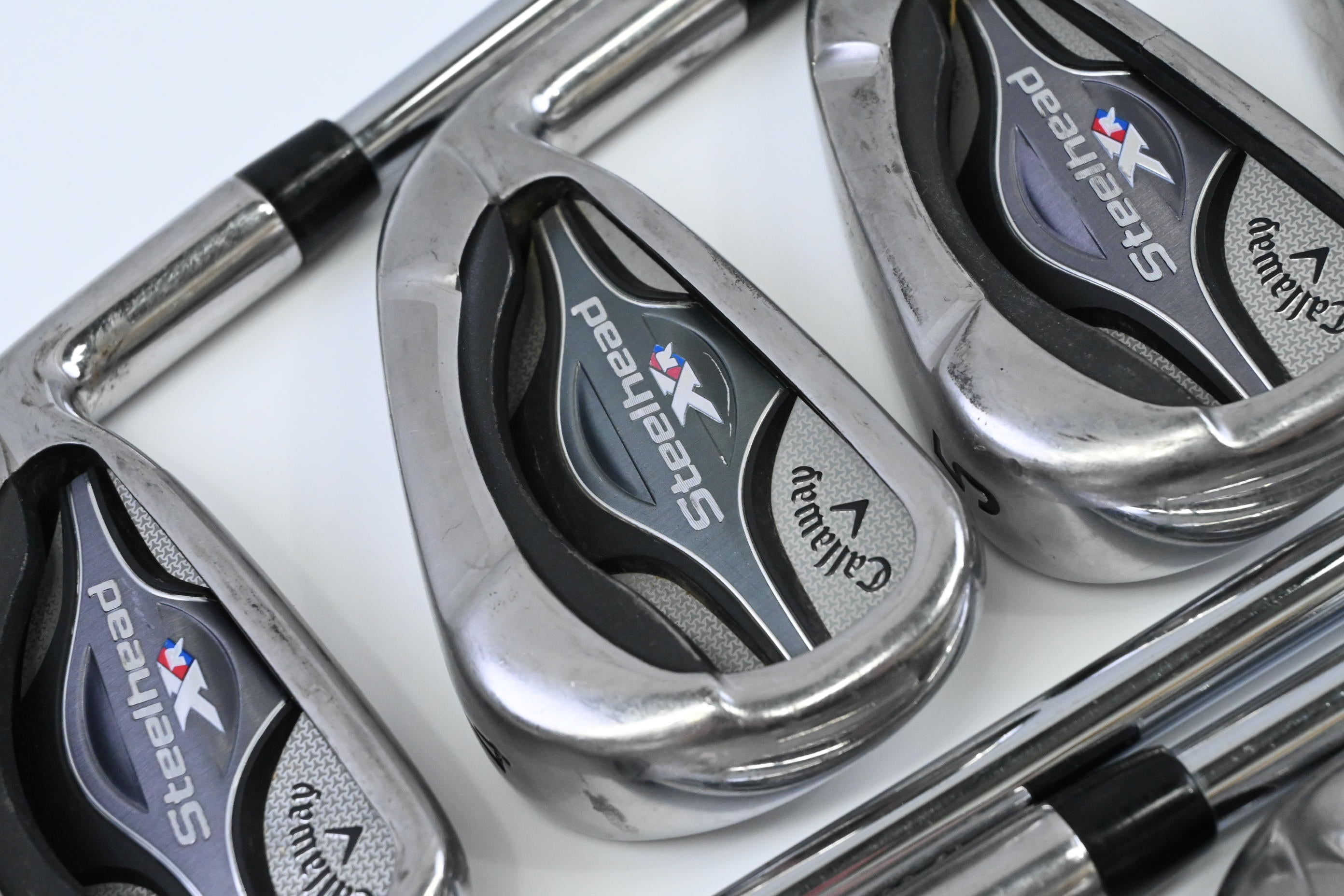 Callaway Steelhead XR Irons / 3-PW+AW / X-Flex Project X Rifle Shafts