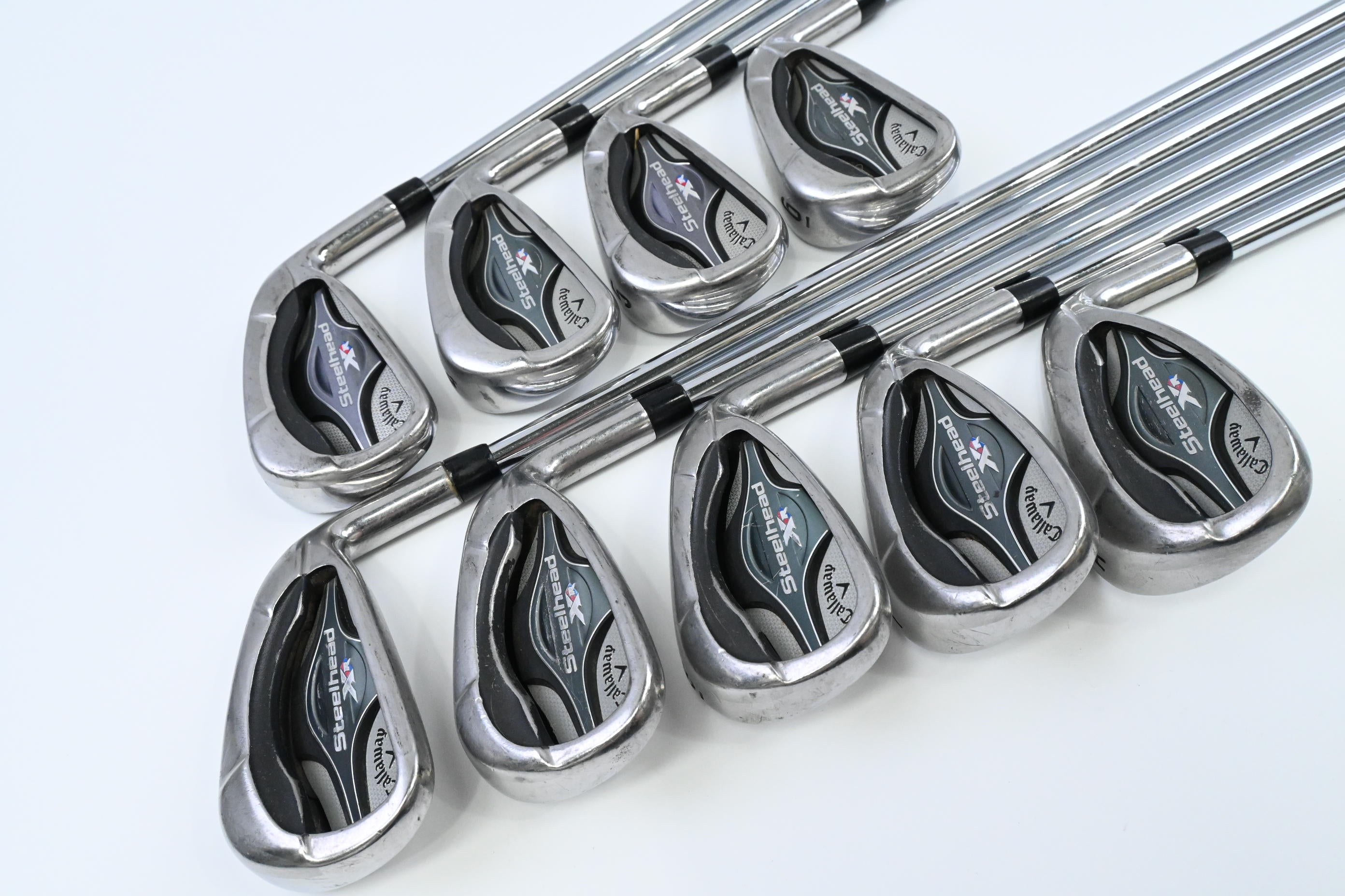 Callaway Steelhead XR Irons / 3-PW+AW / X-Flex Project X Rifle Shafts