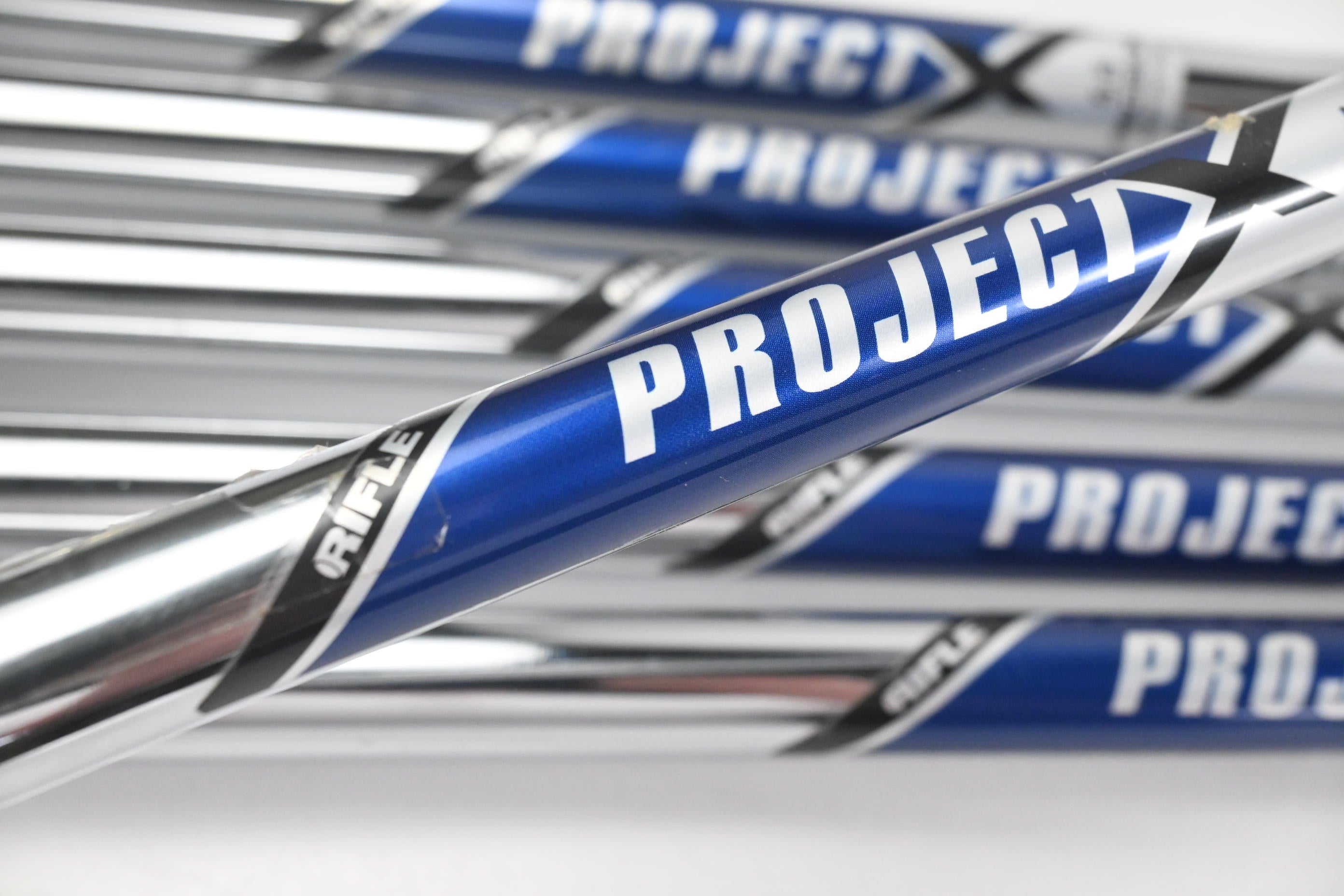 Project X Rifle Iron Shafts / Regular+ Flex / Set of 6 / .355" Tips