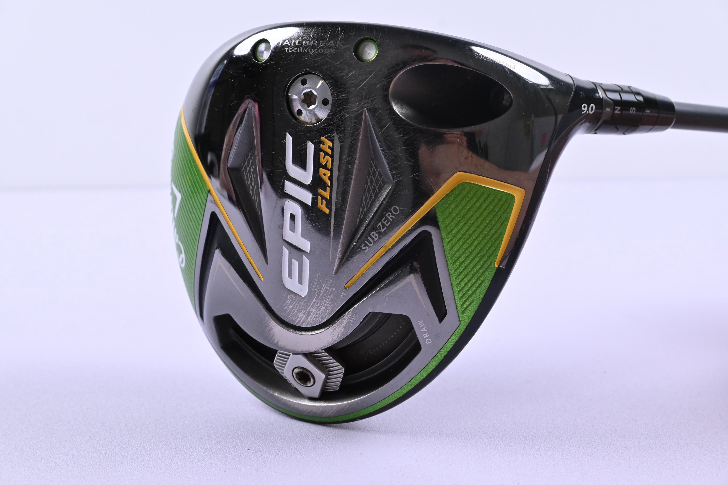 Callaway Epic Flash Sub Zero Driver / 9 Degree / Stiff Flex HZRDUS Smoke 60
