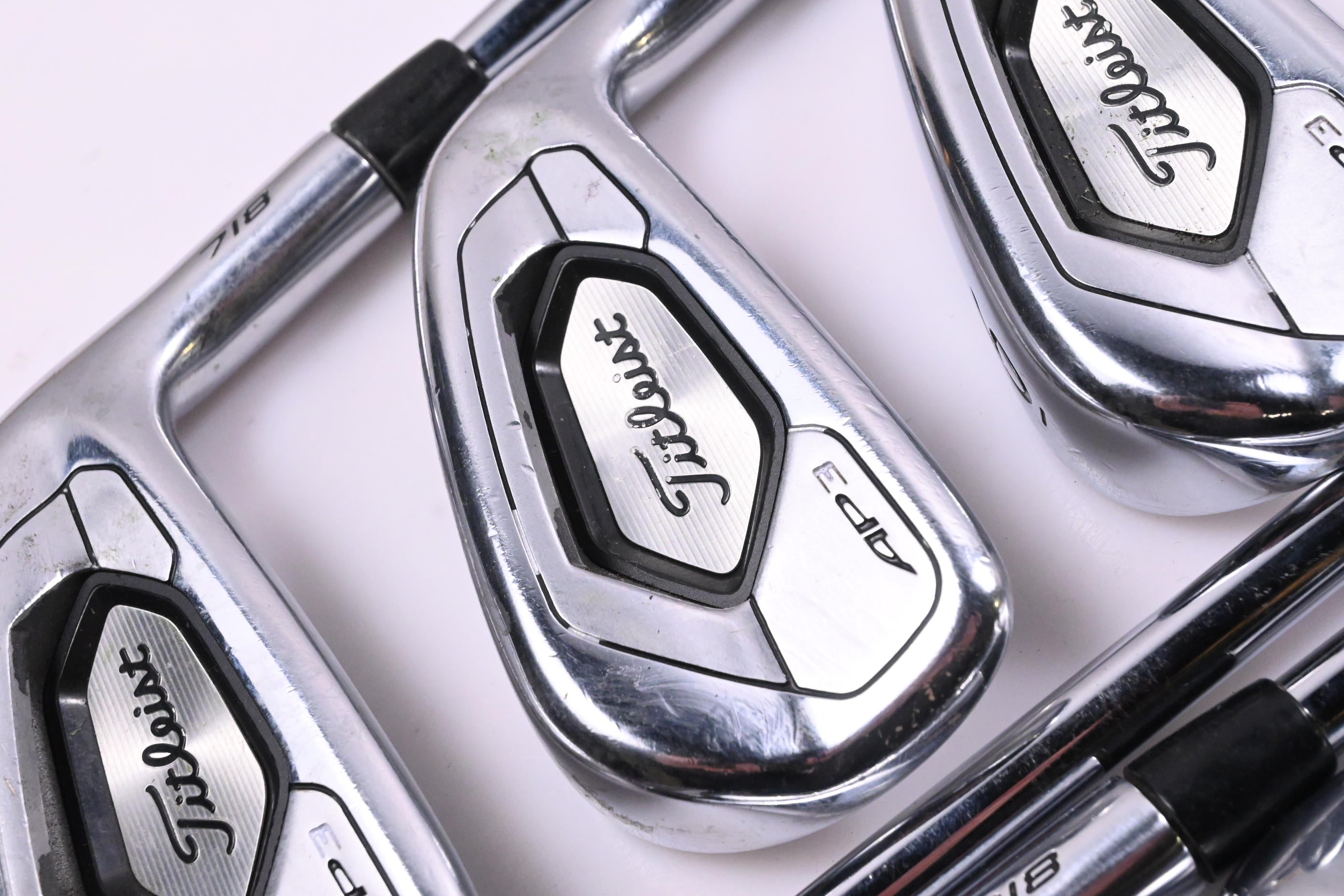 Titleist 718 AP3 Irons / 4-PW / Stiff Flex AMT Black S300 Shafts