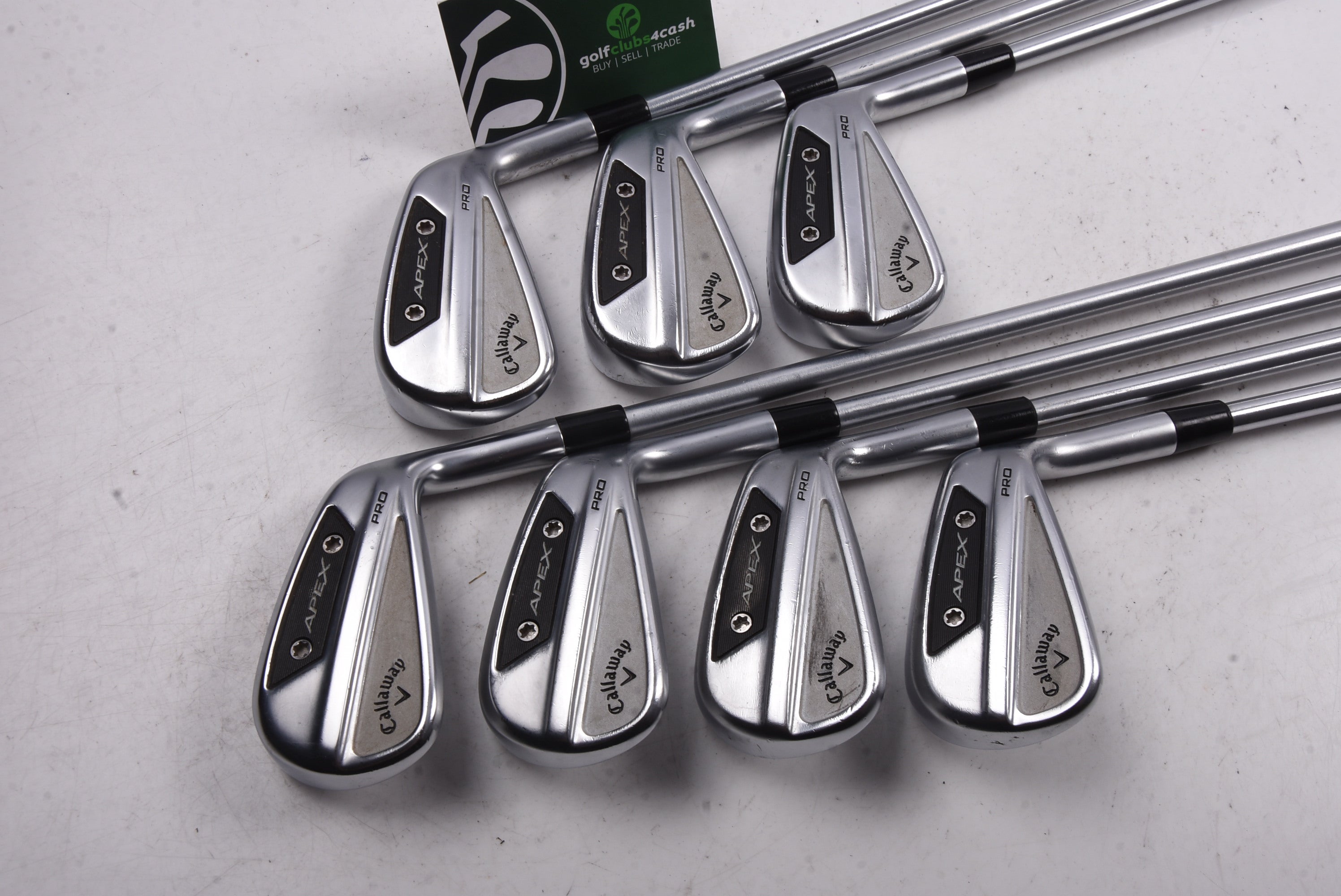 Callaway Apex Pro 24 Irons / 4-PW / Regular Flex Project X IO 105 Shafts