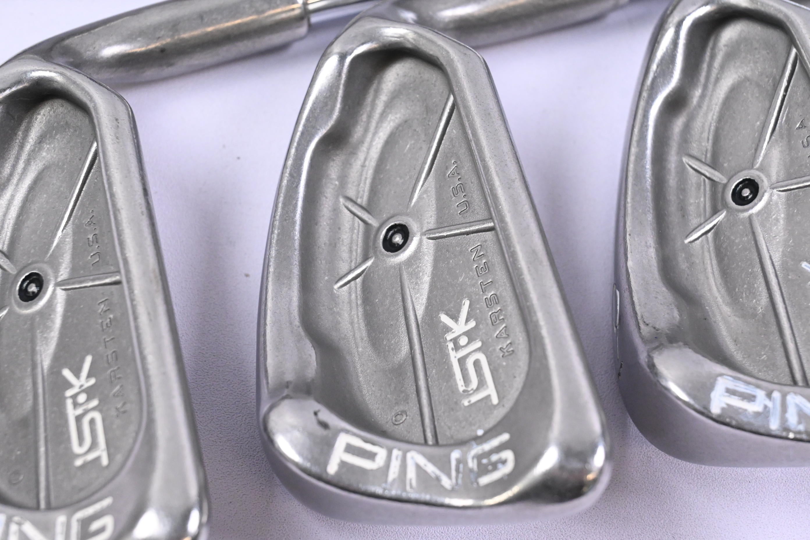 Ping ISI-K Irons / 3-PW / Black Dot / Stiff Flex Ping Cushin JZ Shafts