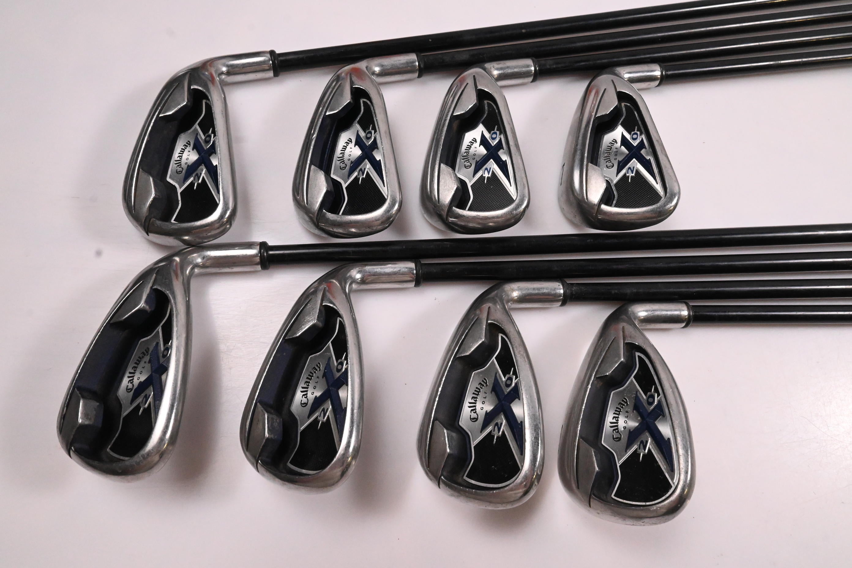 Callaway X-20 Irons / 4-PW+SW / Senior Flex Callaway 75 Shafts