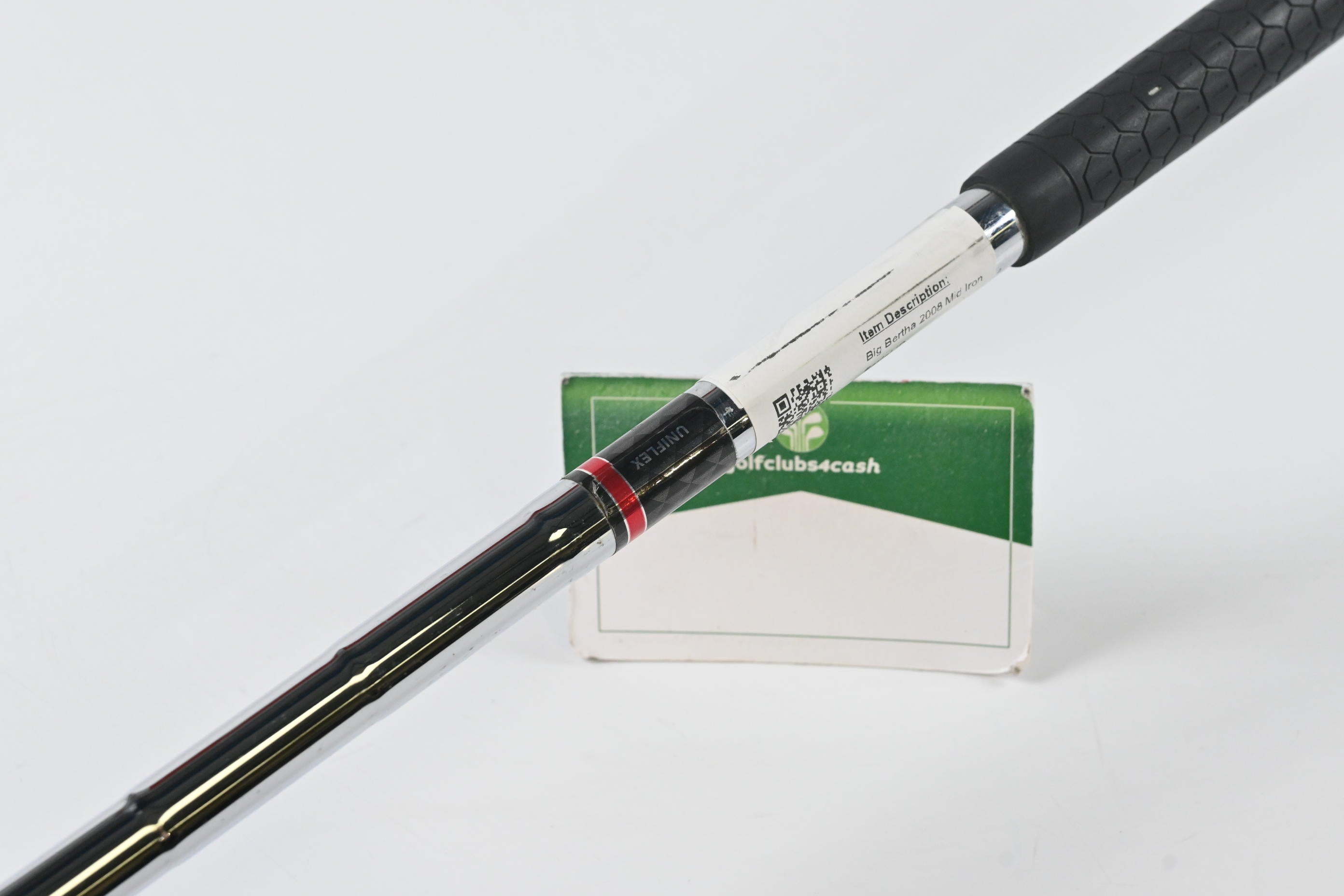 Fer 7 Callaway Big Bertha 2008 | Graphite Senior 2° Upright | Modèle Démo Homme