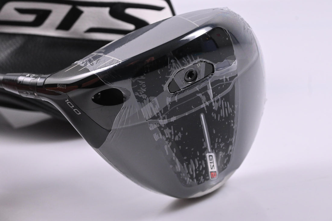 Left Hand Titleist GTS2 Driver / 10 Degree / Stiff Flex HZRDUS Gen5 Black 70
