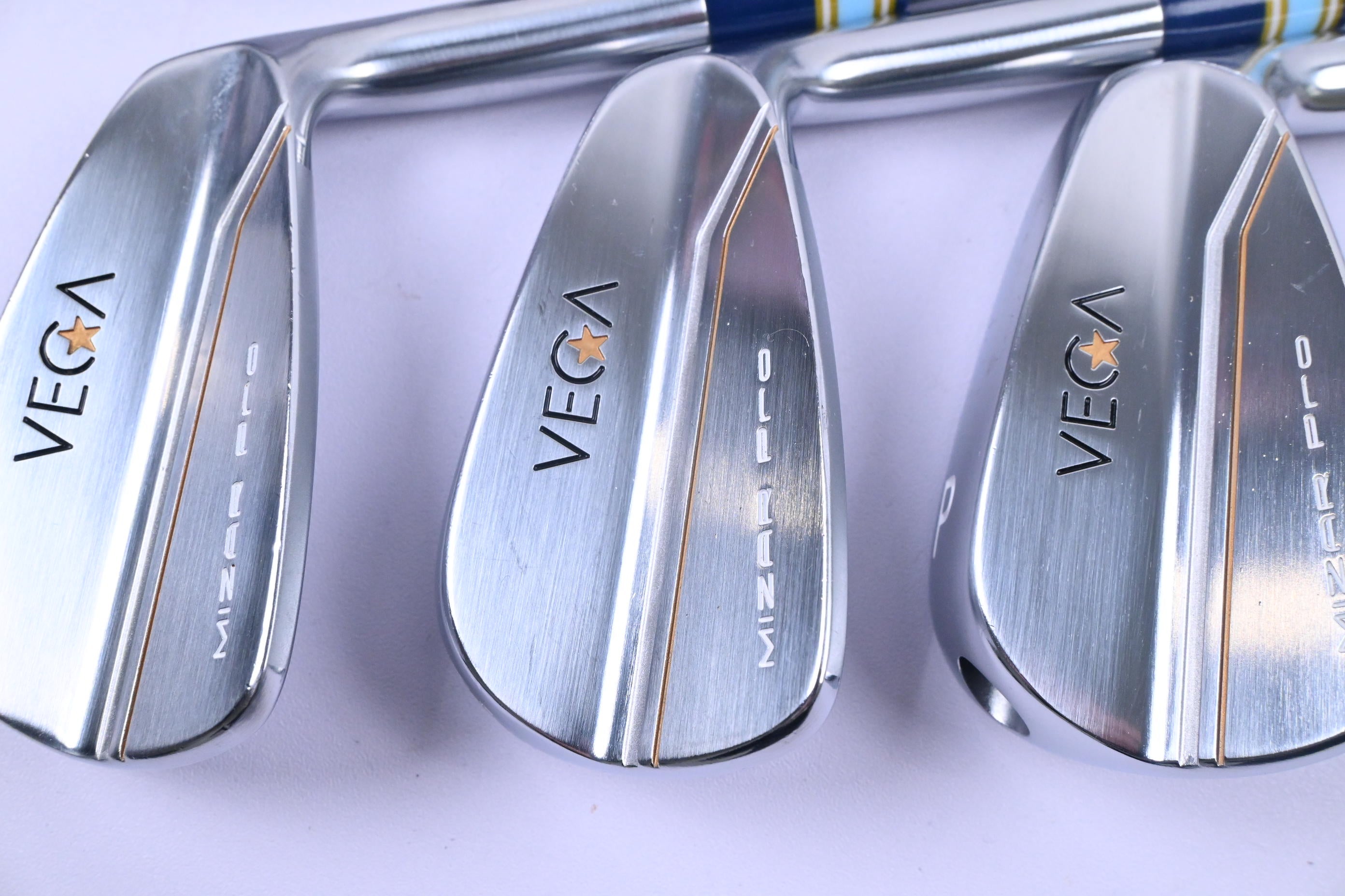Vega Mizar Pro Irons / 5-PW / Stiff Flex Shimada Golf NINE9 Shafts