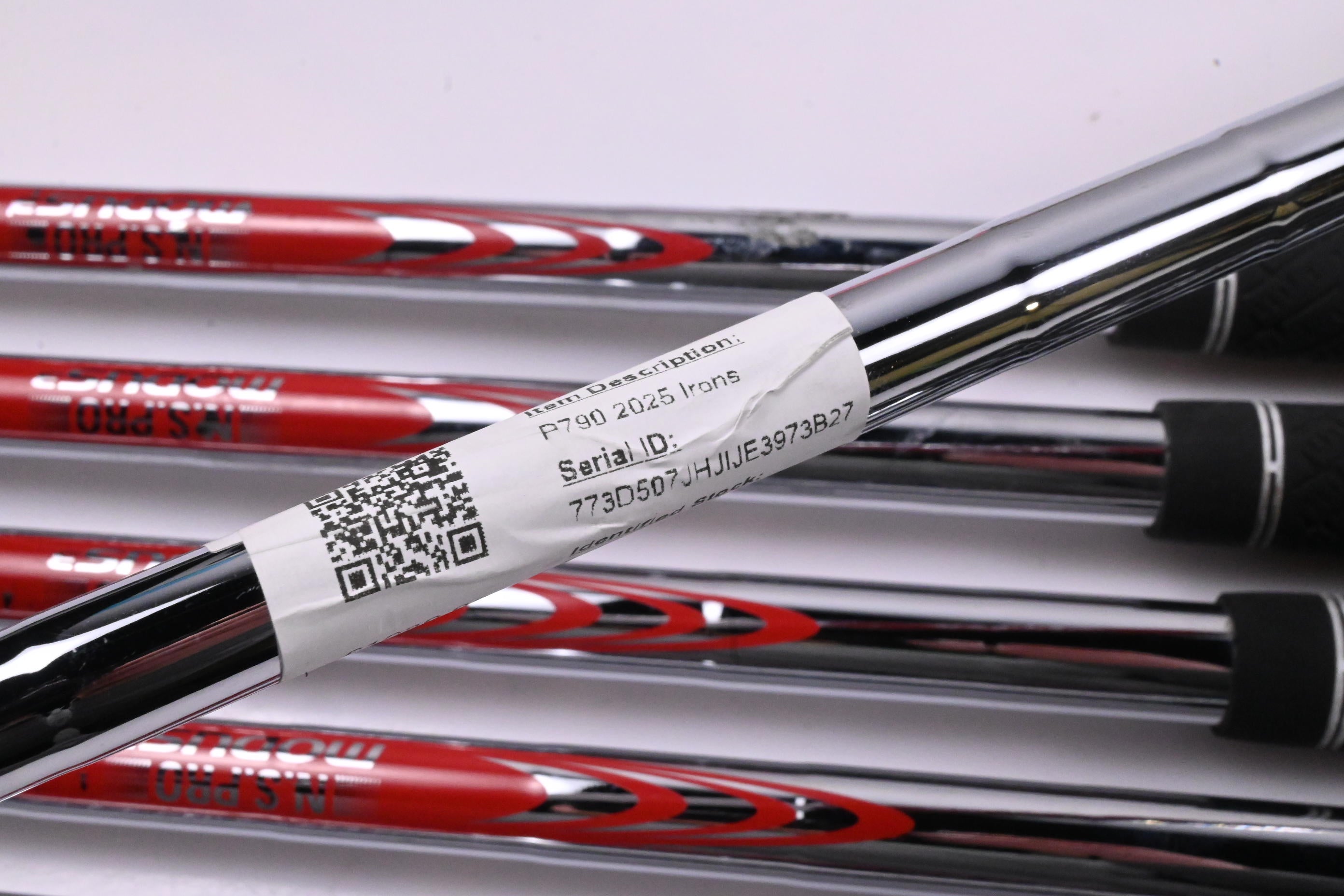 Taylormade P790 2025 Irons / 4-PW / Stiff Flex N.S.Pro Modus3 Tour 105 Shafts