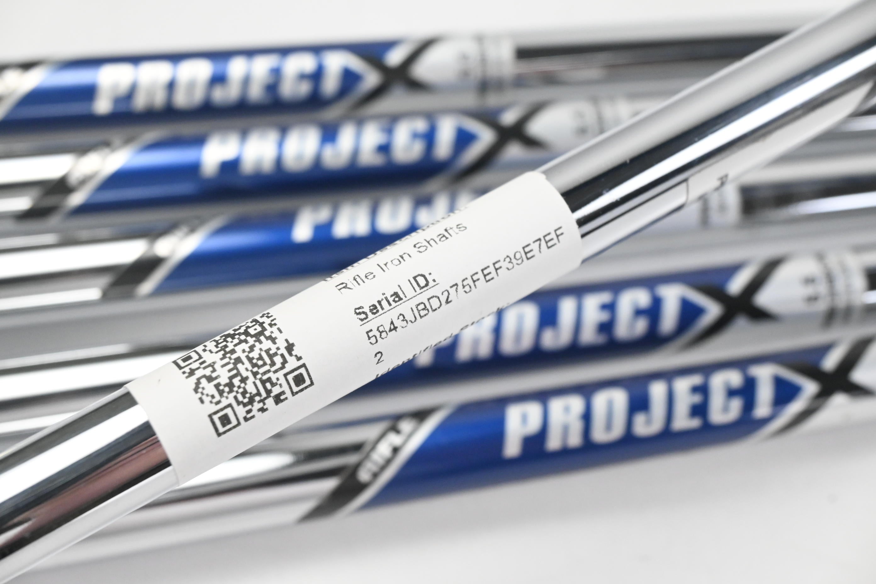 Project X Rifle Iron Shafts / Regular+ Flex / Set of 6 / .355" Tips