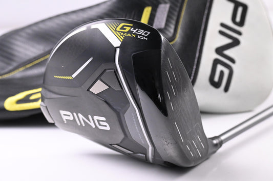 Ping G430 Max 10K Driver / 10.5 Degree / Stiff Flex Denali Frost Silver 60 Shaft
