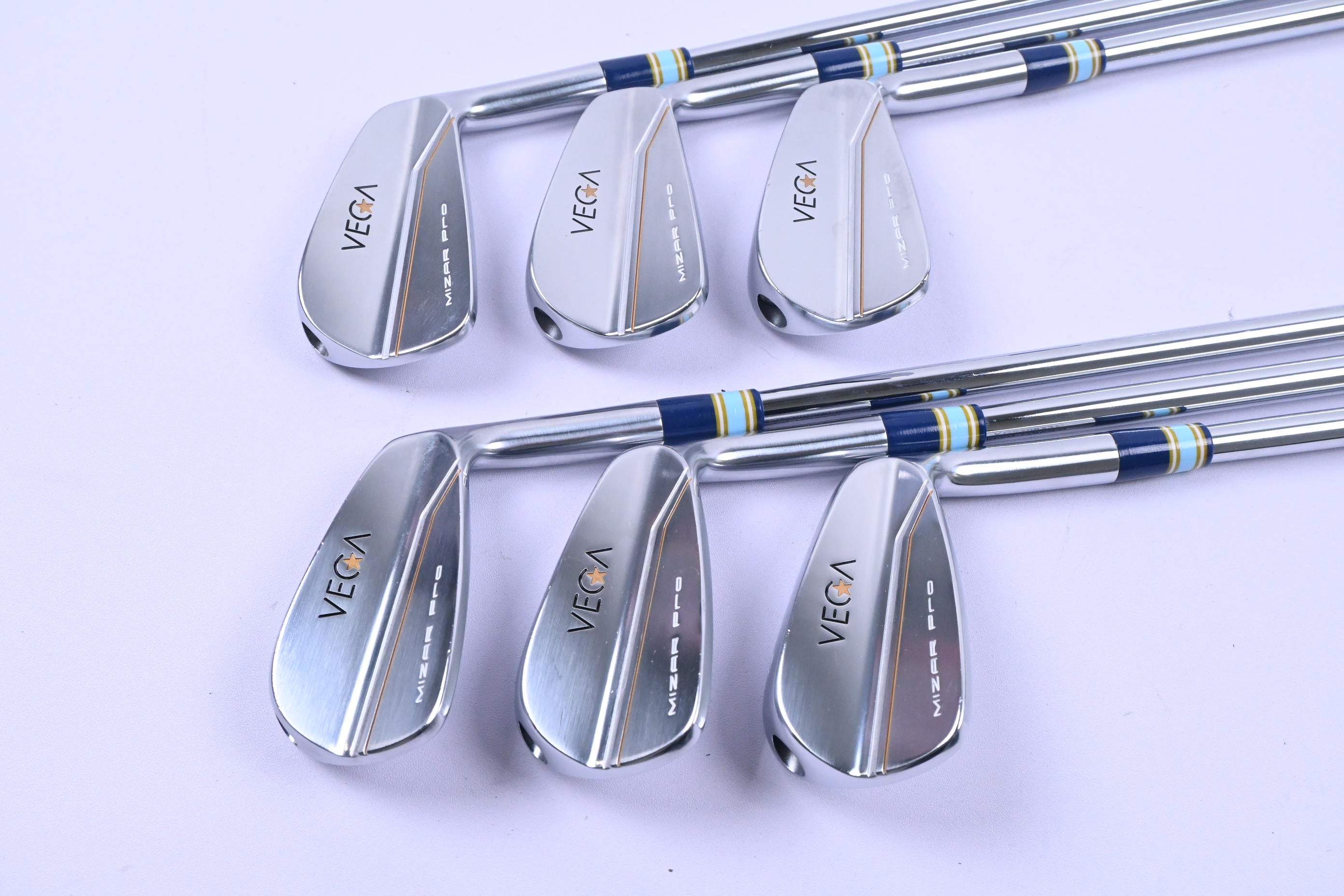 Vega Mizar Pro Irons / 5-PW / Stiff Flex Shimada Golf NINE9 Shafts