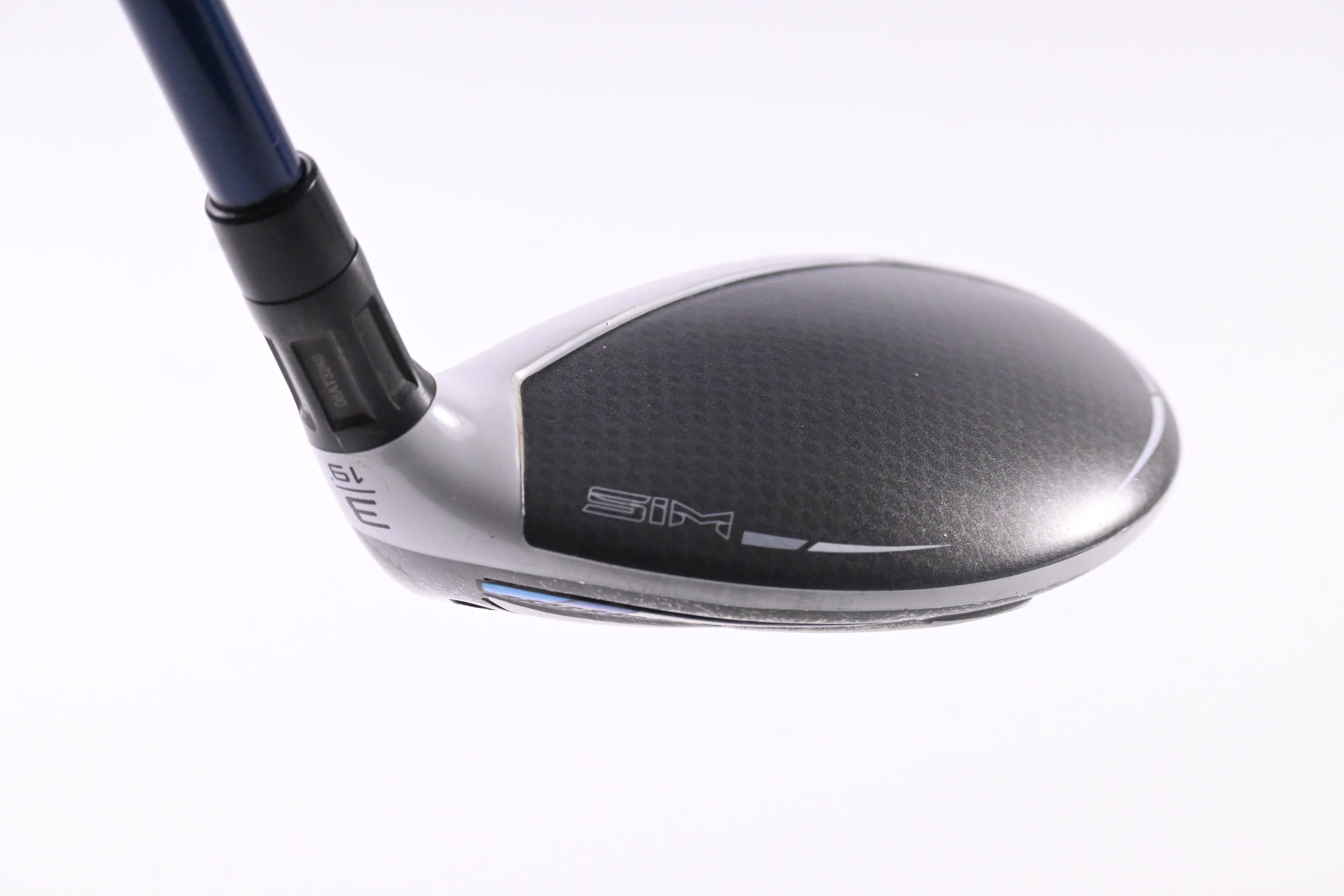 Taylormade SIM Max #3 Hybrid / 19 Degree / Stiff Flex Ventus Blue 7 Shaft