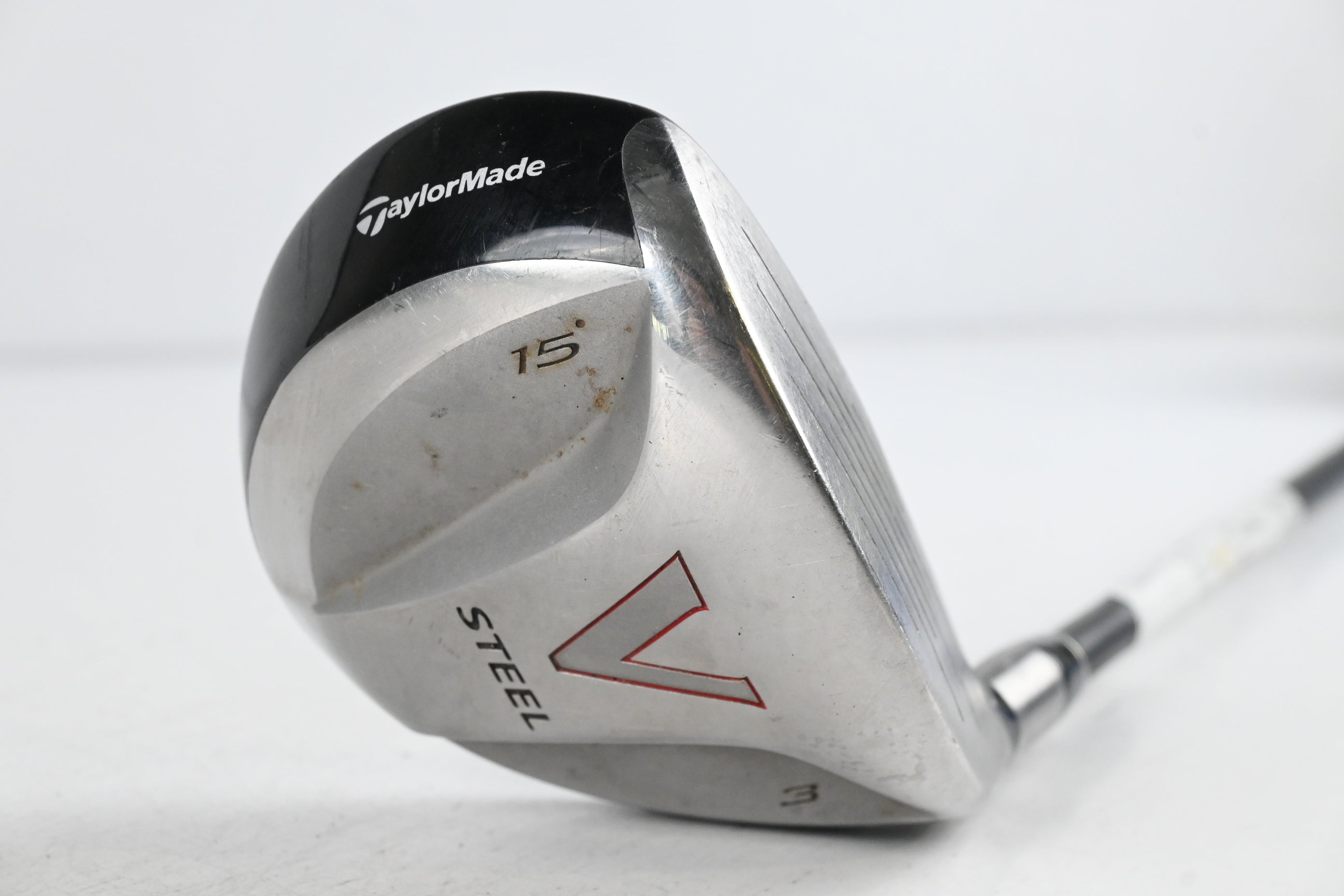 Taylormade V-Steel #3 Wood / 15 Degree / Stiff Flex M.A.S.2 Ultralite Shaft